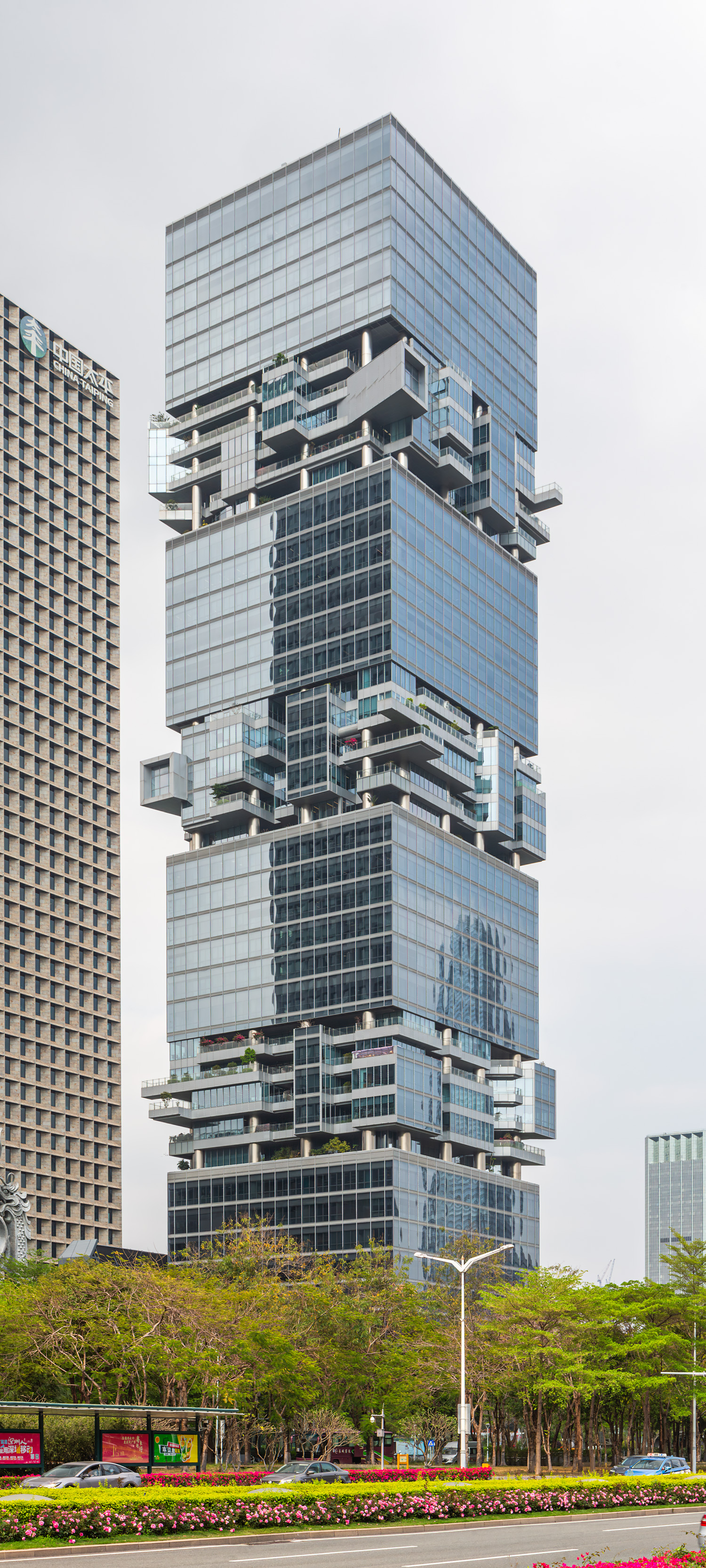 Southern Bosera Building - View from the southwest 