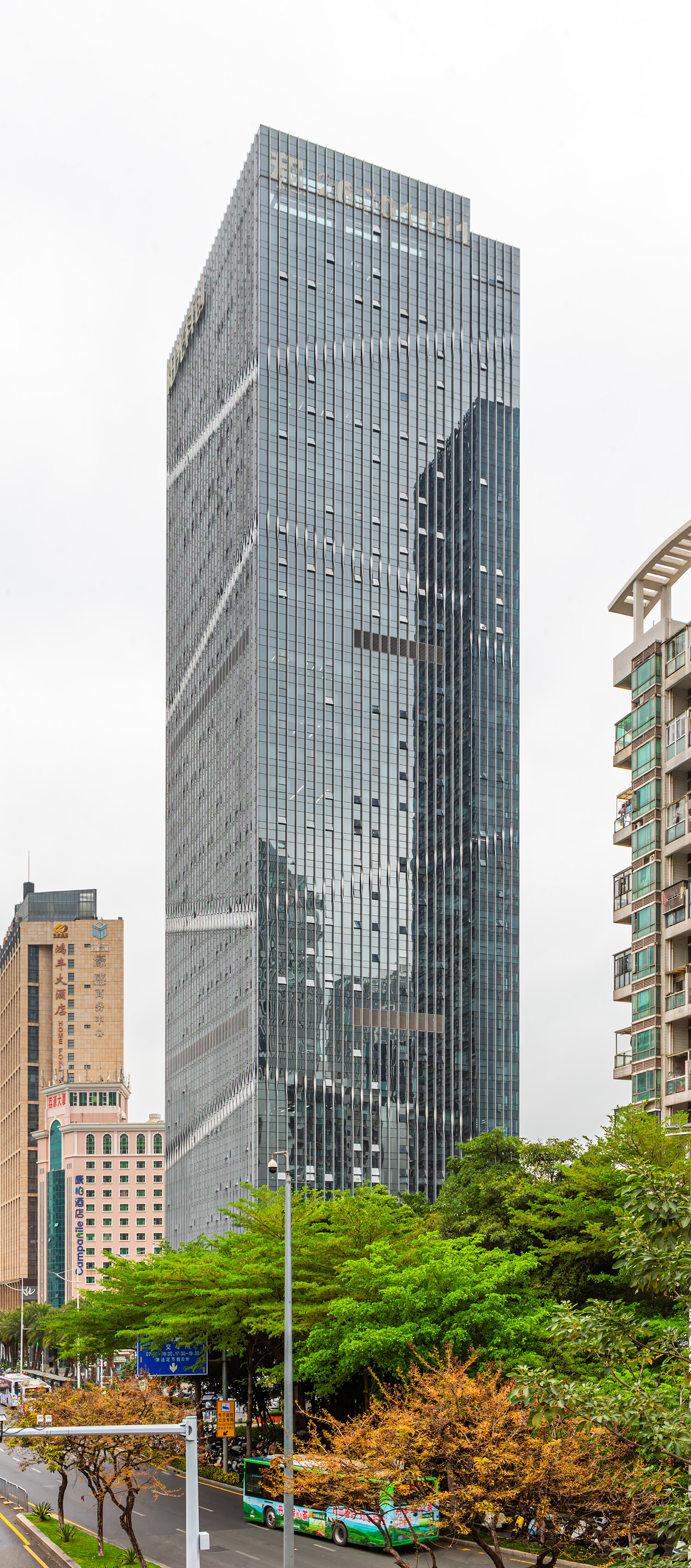 Sunshine Science and Technology Innovation Center Tower A - View from the east 