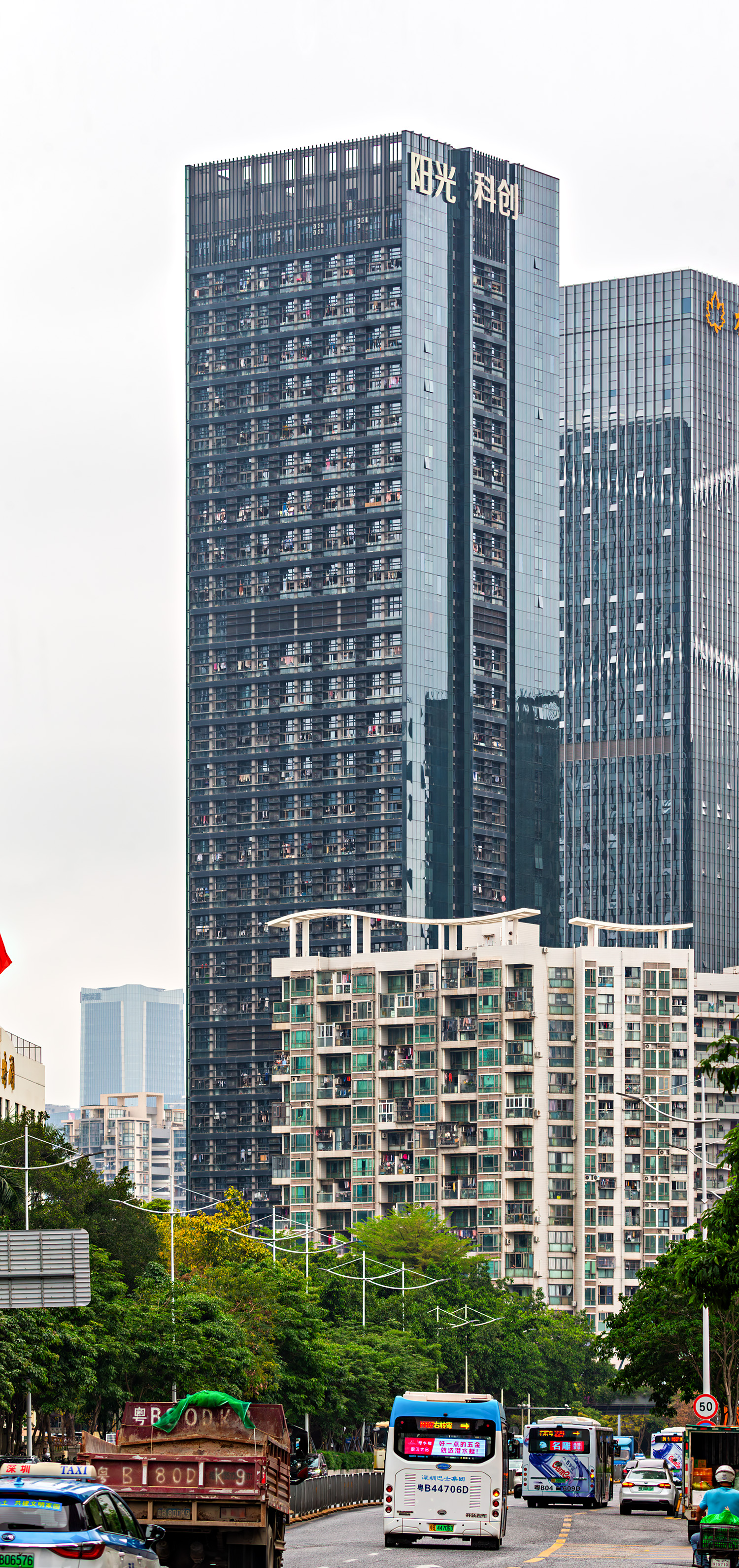 Sunshine Science and Technology Innovation Center Tower C - View from the southeast 