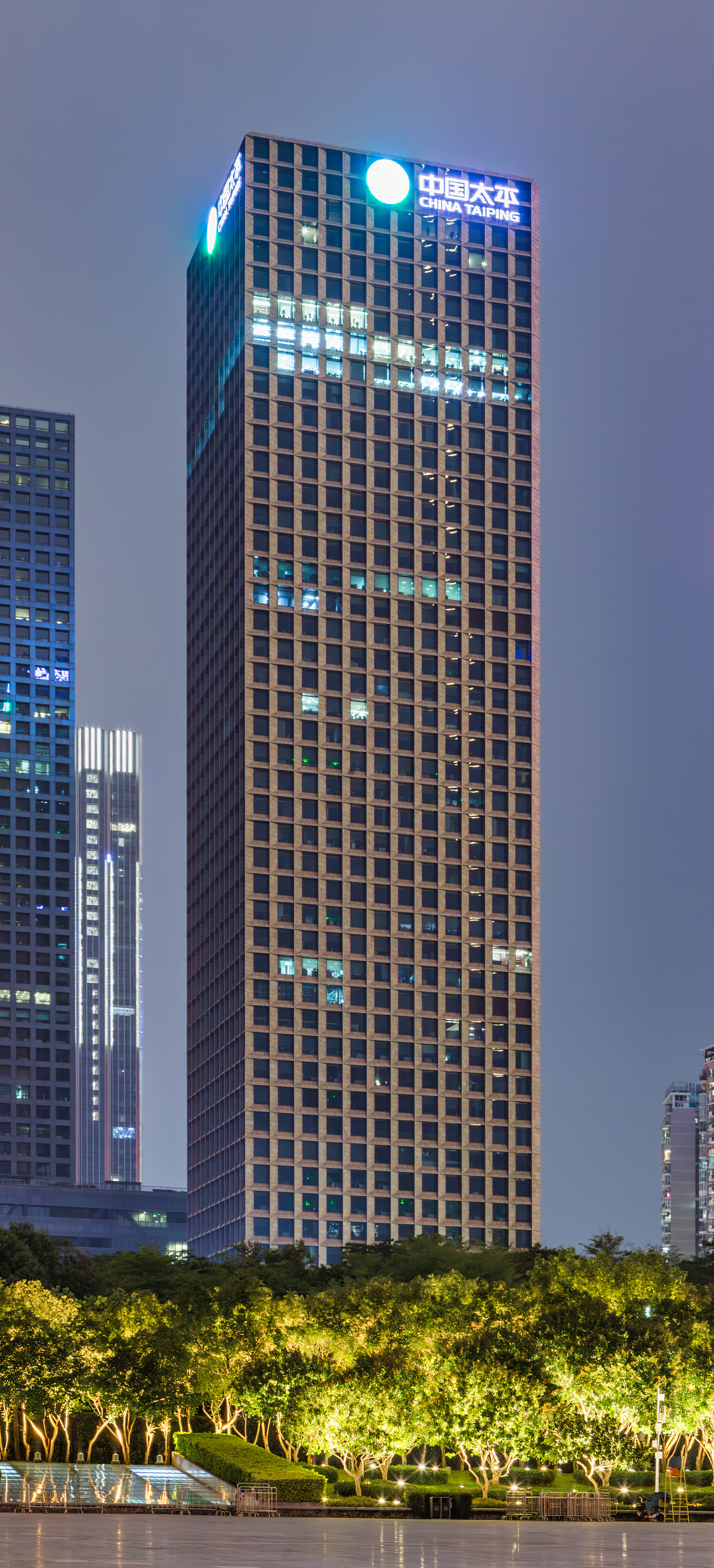 Taiping Finance Tower - View from the east 