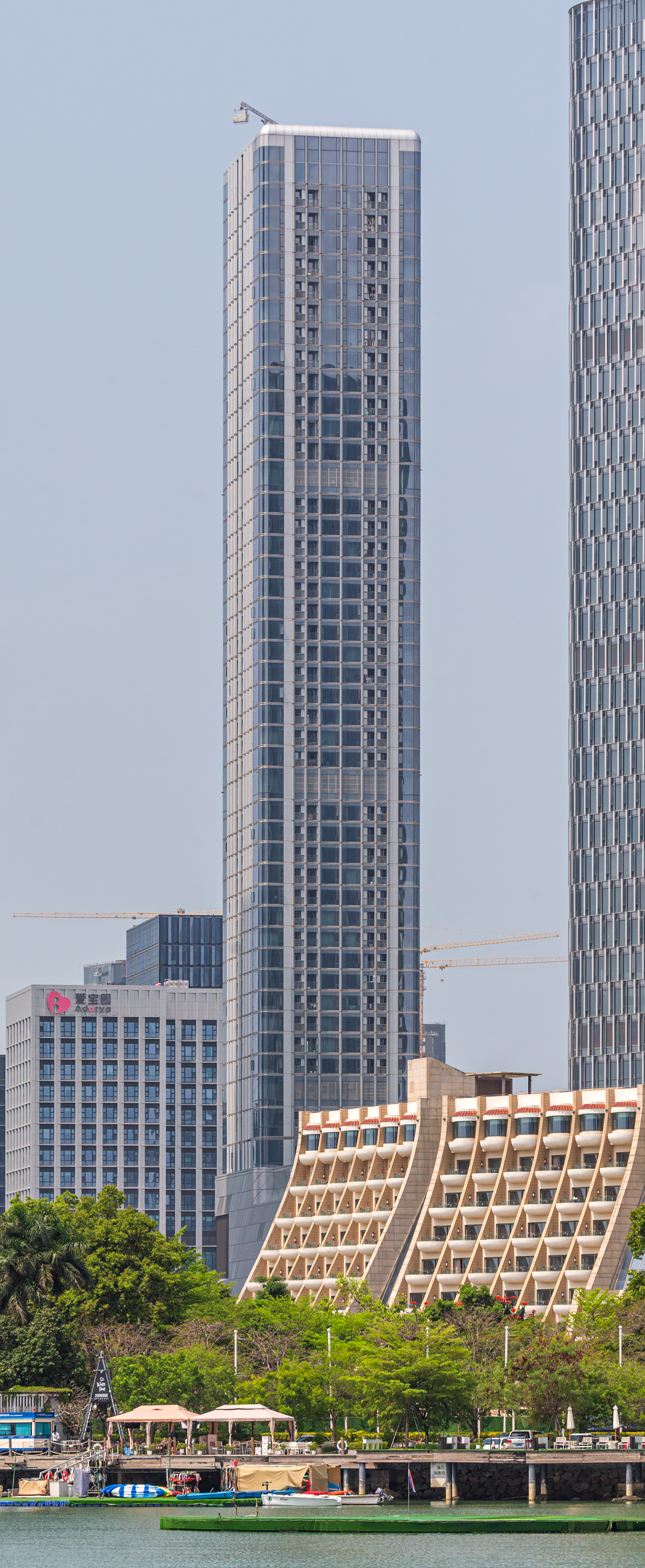 Taiziwan Hongxi Building - View from the northeast 
