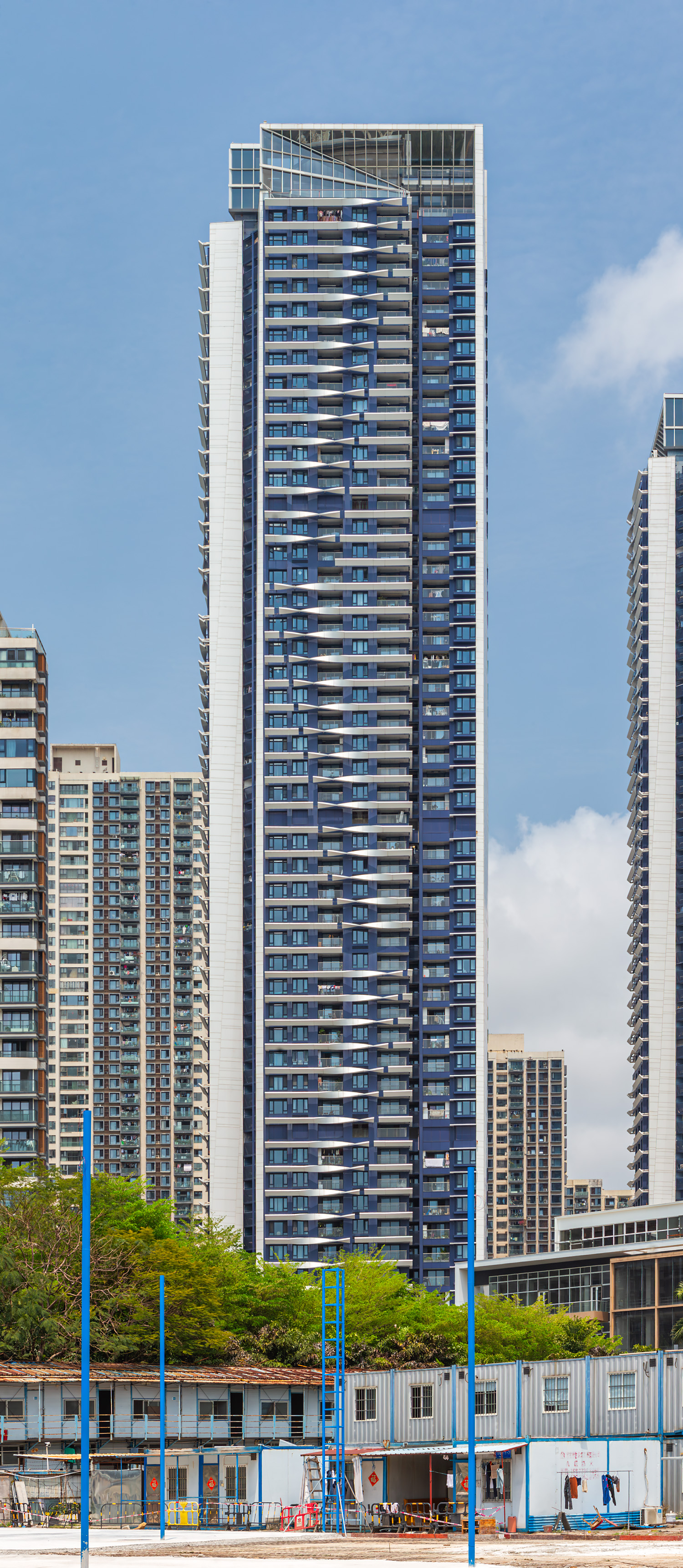 The Peninsula Phase 4 Tower D - View from the southeast 