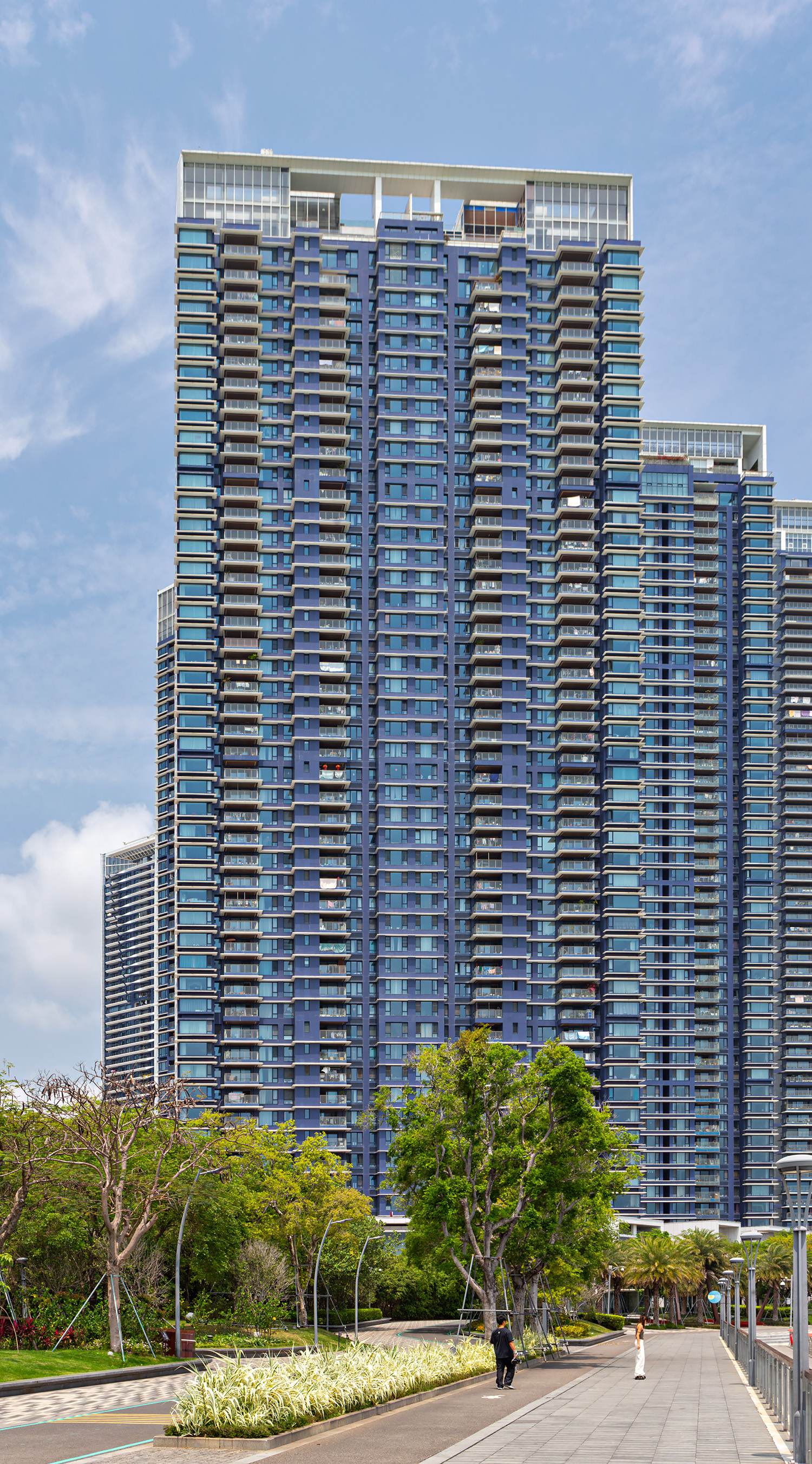 The Peninsula Phase III Tower 1 - View from the south 
