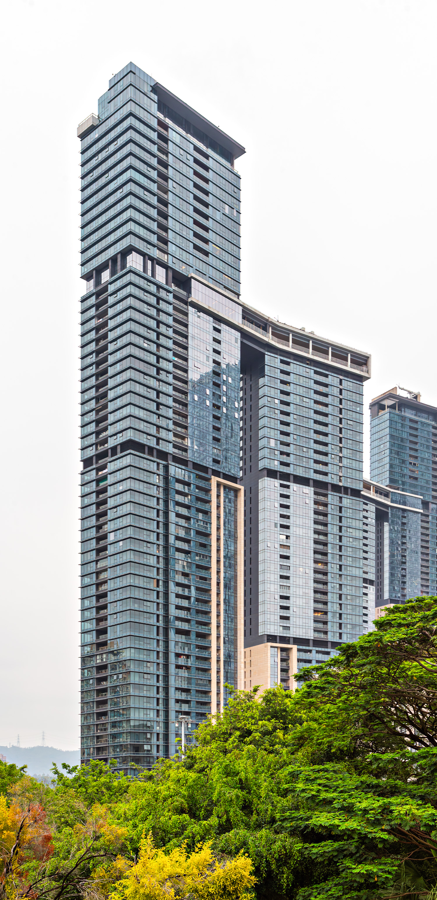 UpperHills North Tower 1 - View from the southwest 