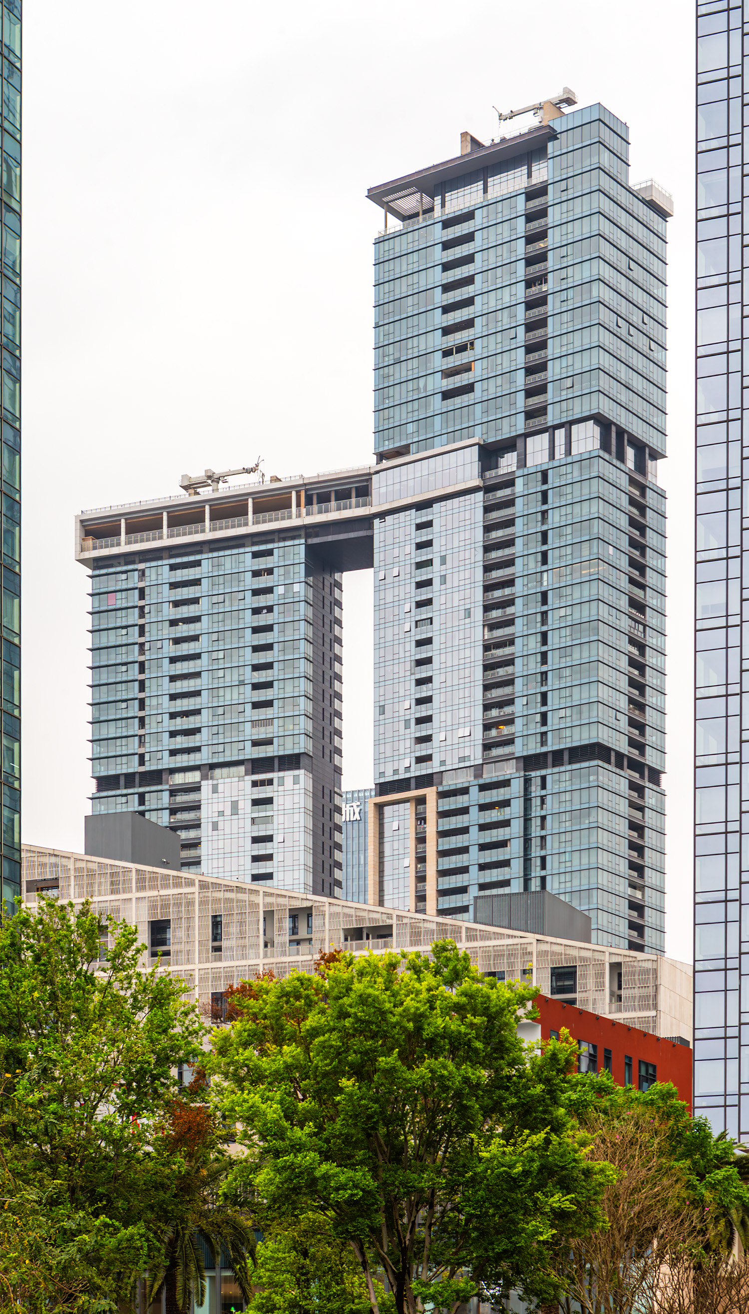 UpperHills North Tower 2 - View from the southeast 