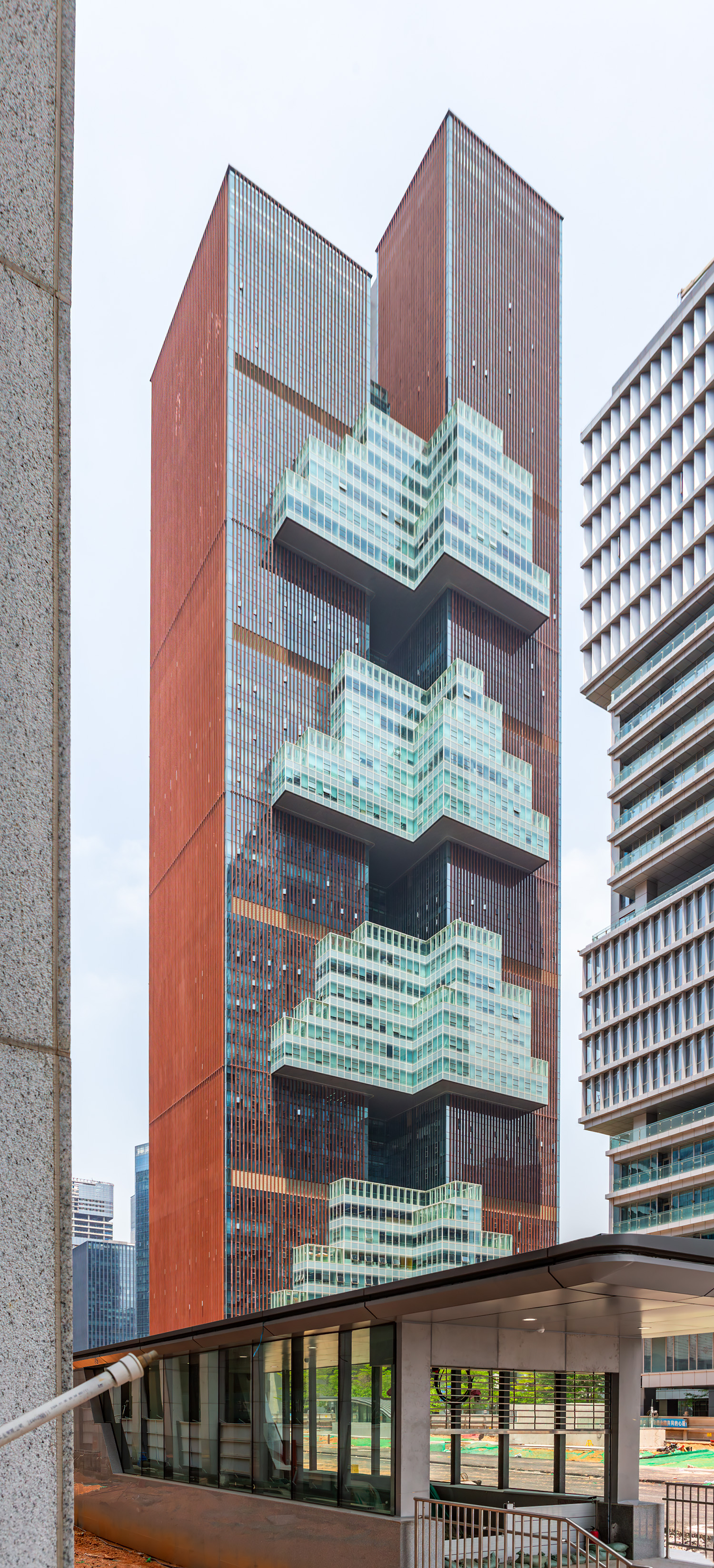 Vanke Yun City - View from the southwest 