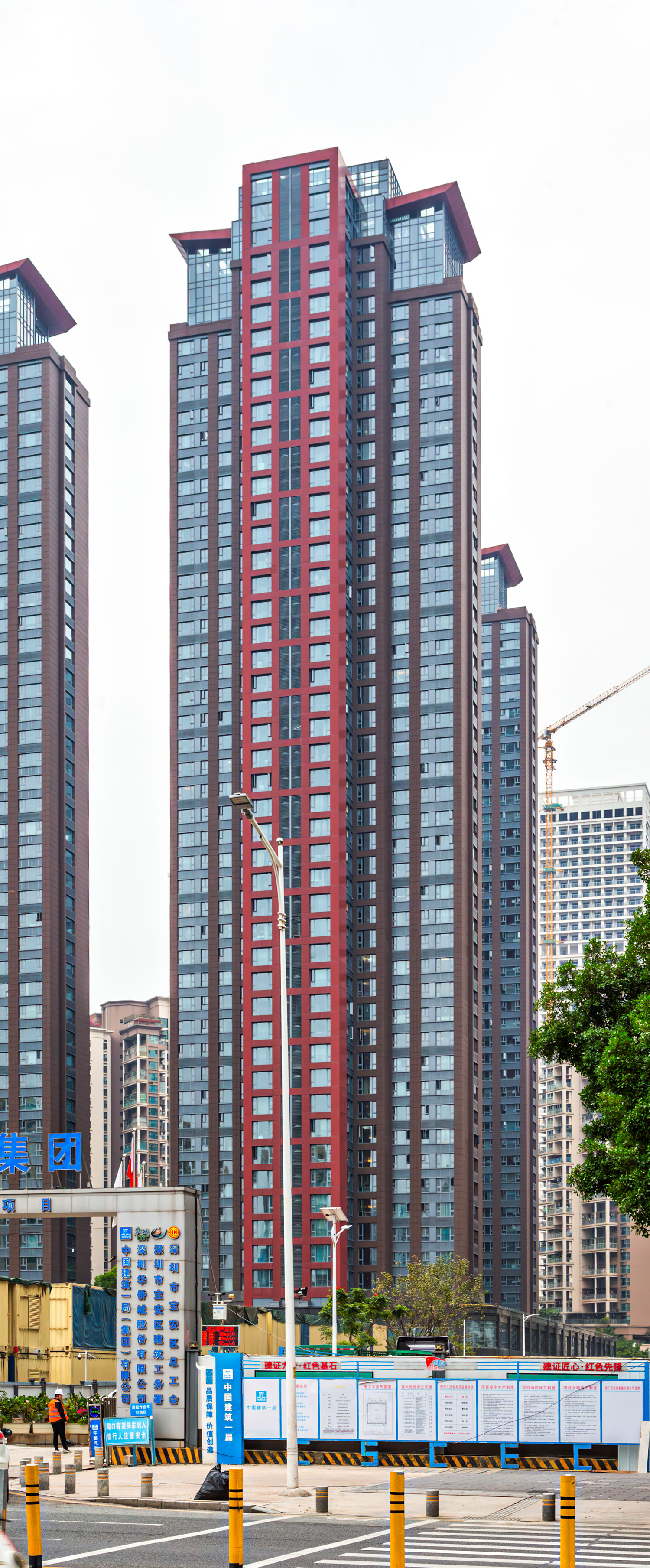 Xin Jinan Yihao Mansion Block 1A - View from the northwest 