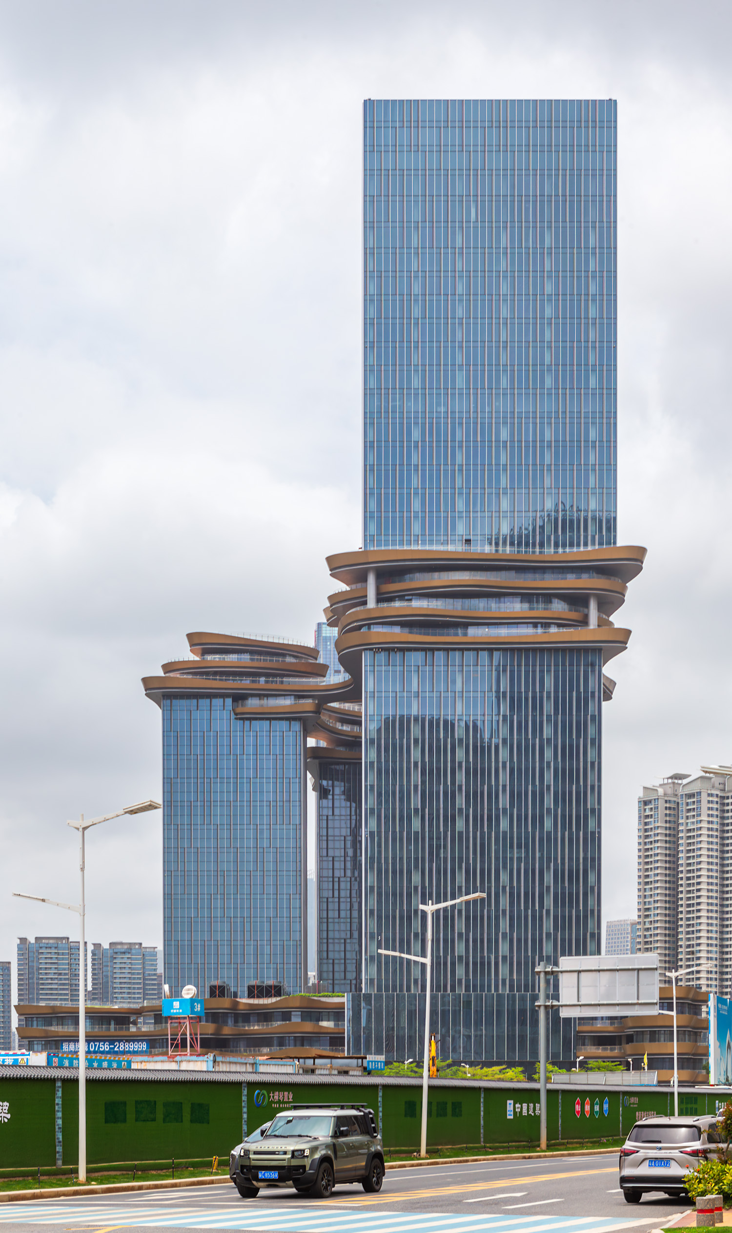 CRCC Plaza Tower 1 - View from the southeast&nbsp;