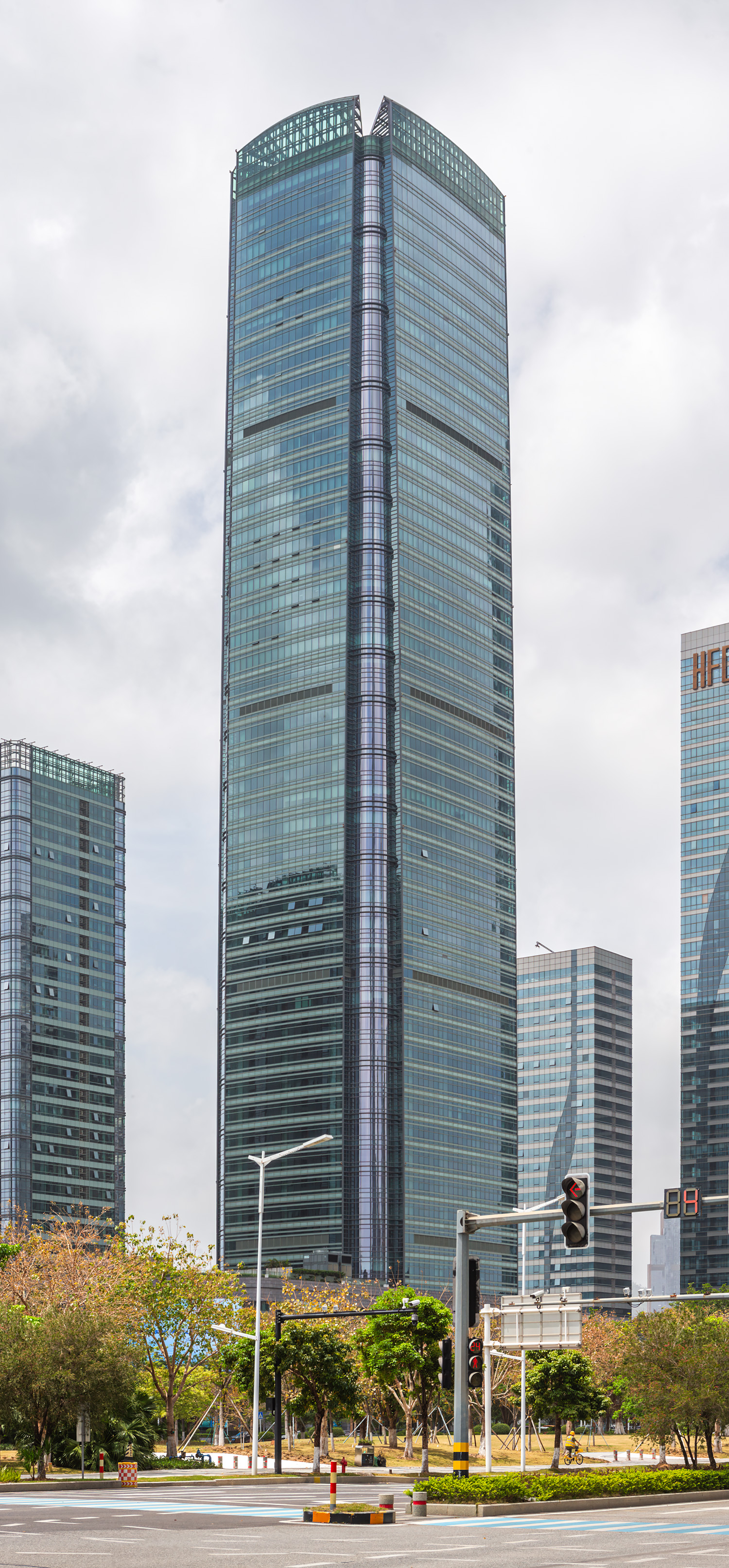 China Railway Construction Building - View from the southeast&nbsp;