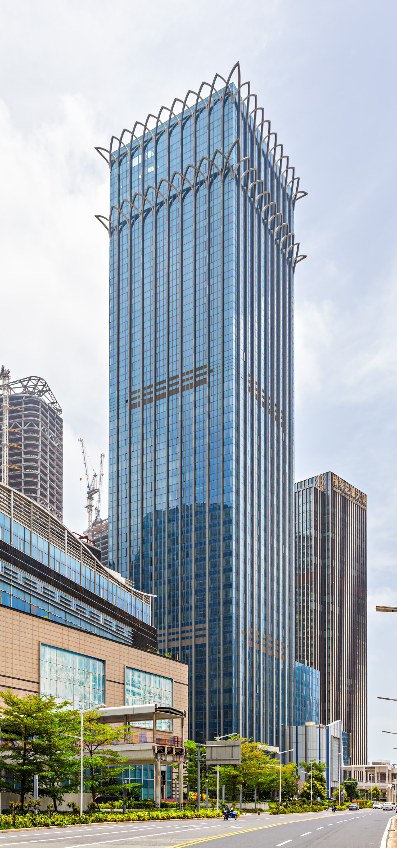 City Indian Lotus Building - View from the northwest&nbsp;
