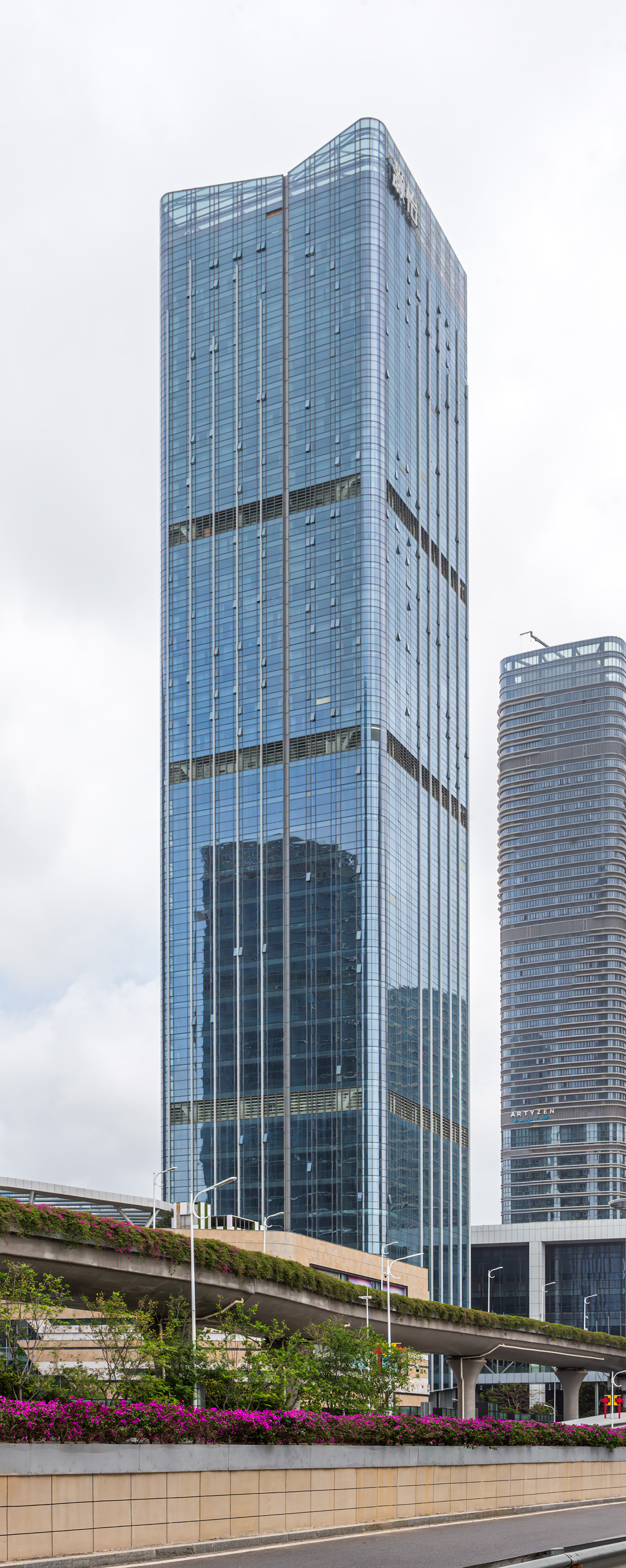 Haoyi Centre East Tower - View from the southeast&nbsp;