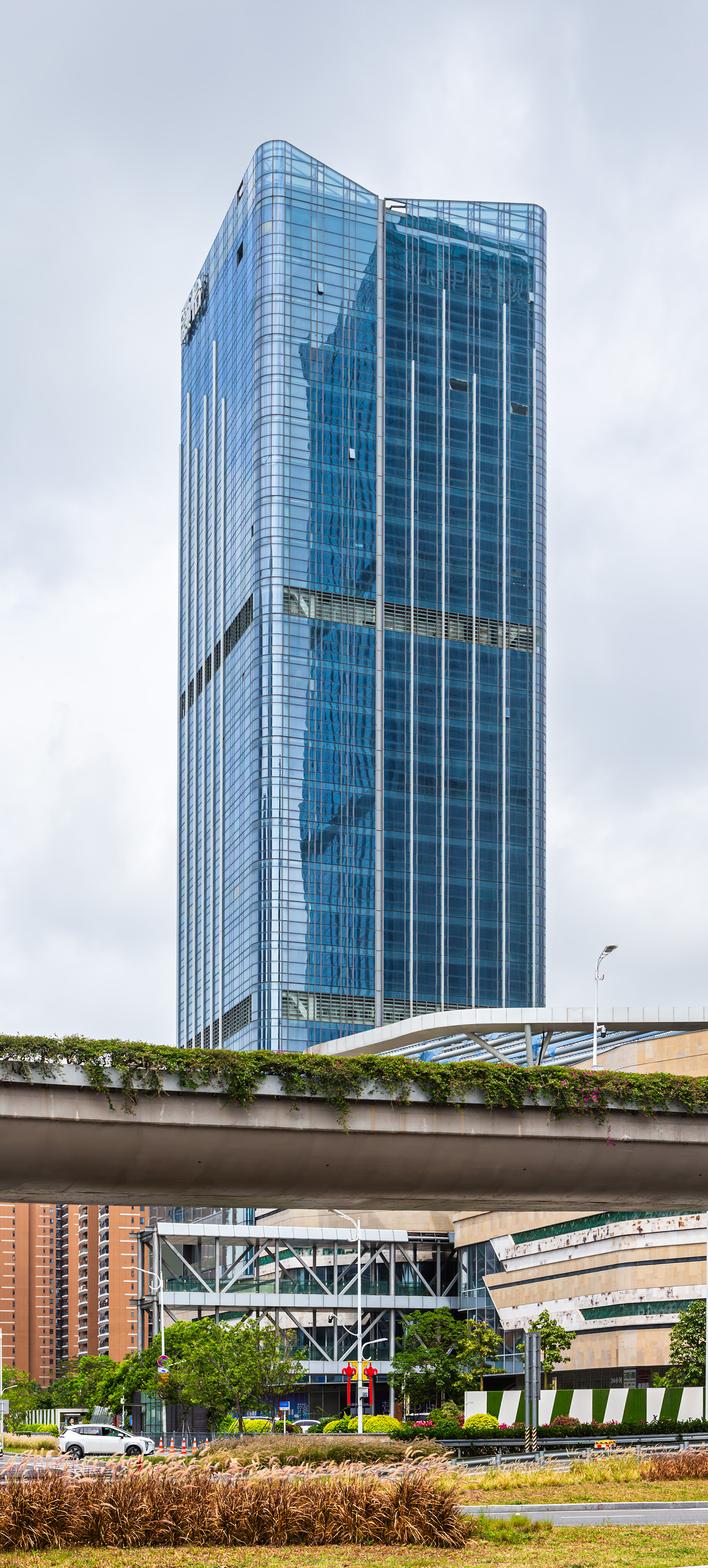Haoyi Centre West Tower - View from the east&nbsp;