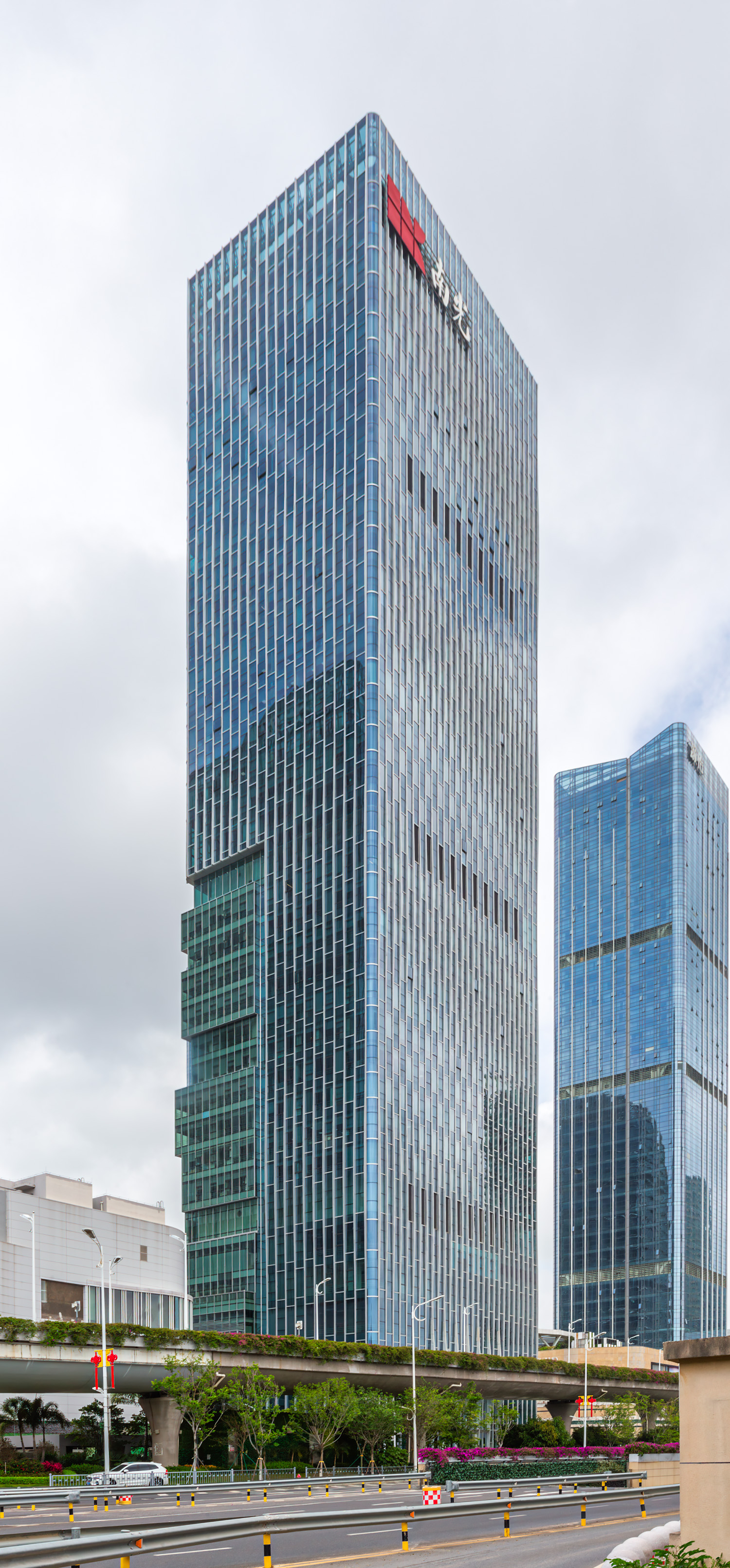 Hengqin Nanguang Building - View from the southeast&nbsp;