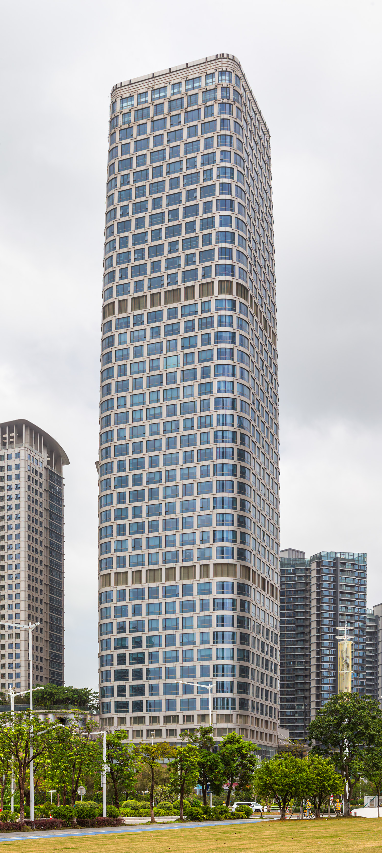Zhongda Financial Center - View from the west&nbsp;