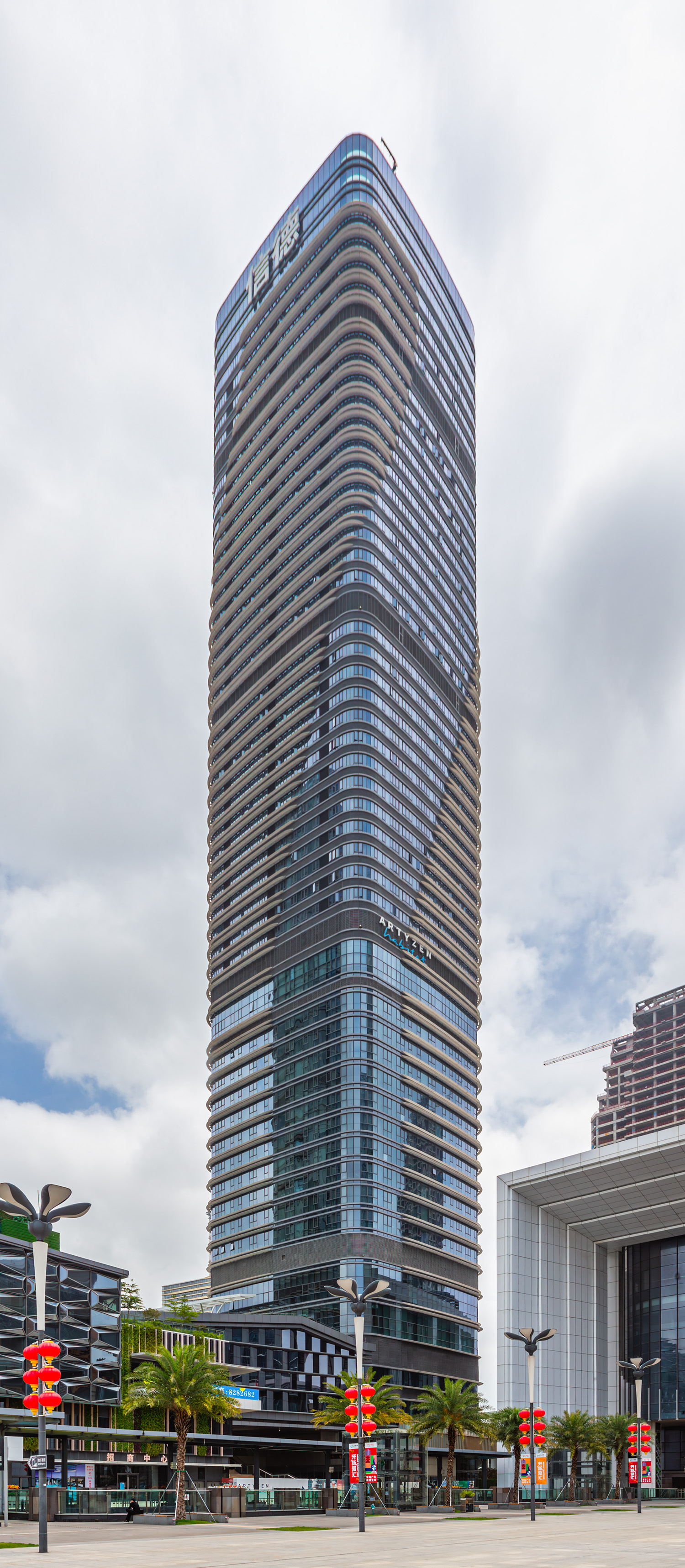 Zhuhai Hengqin Integrated Development 1 - View from the southwest&nbsp;