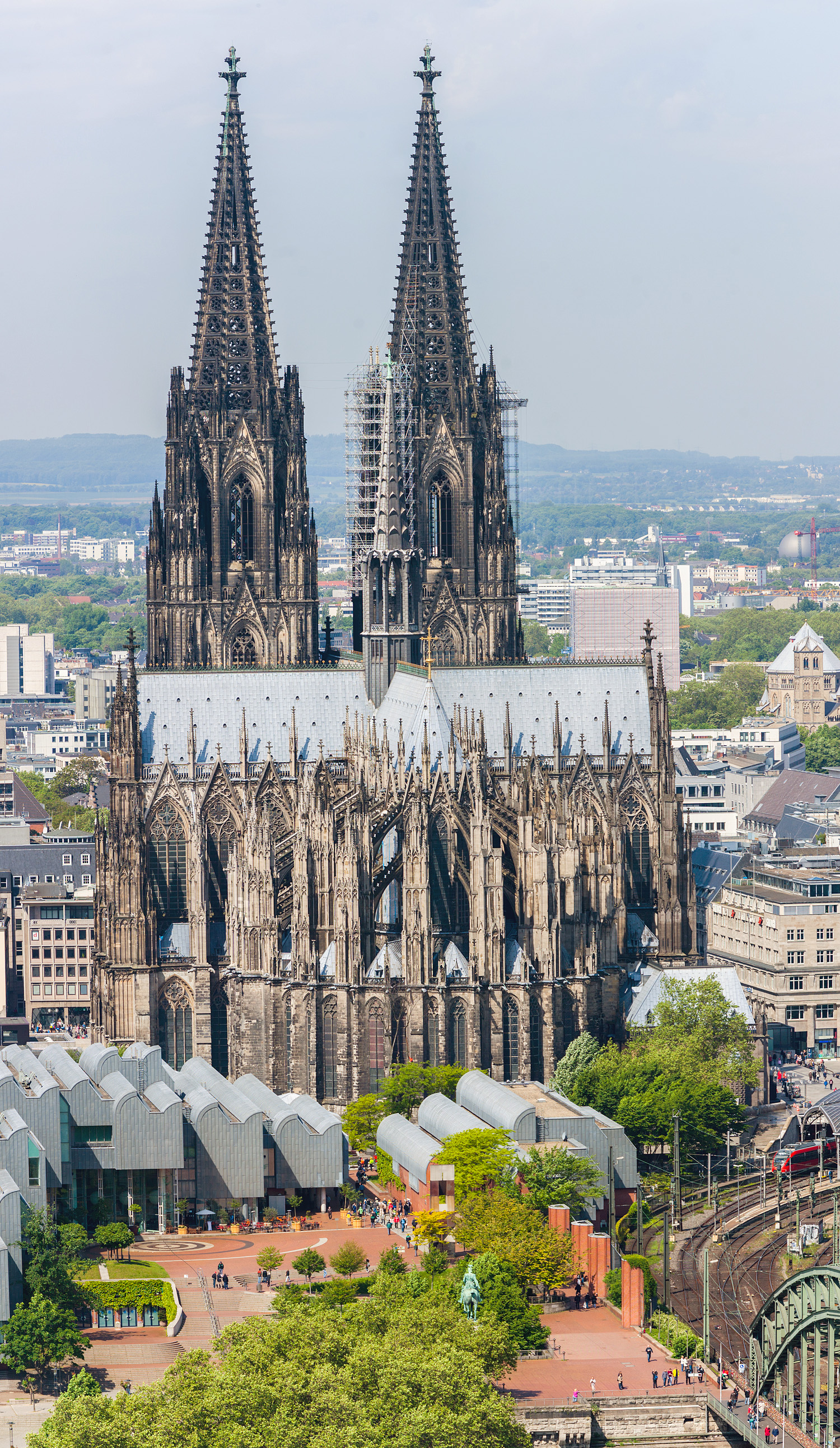 Cologne Cathedral - View from KlnTriangle 