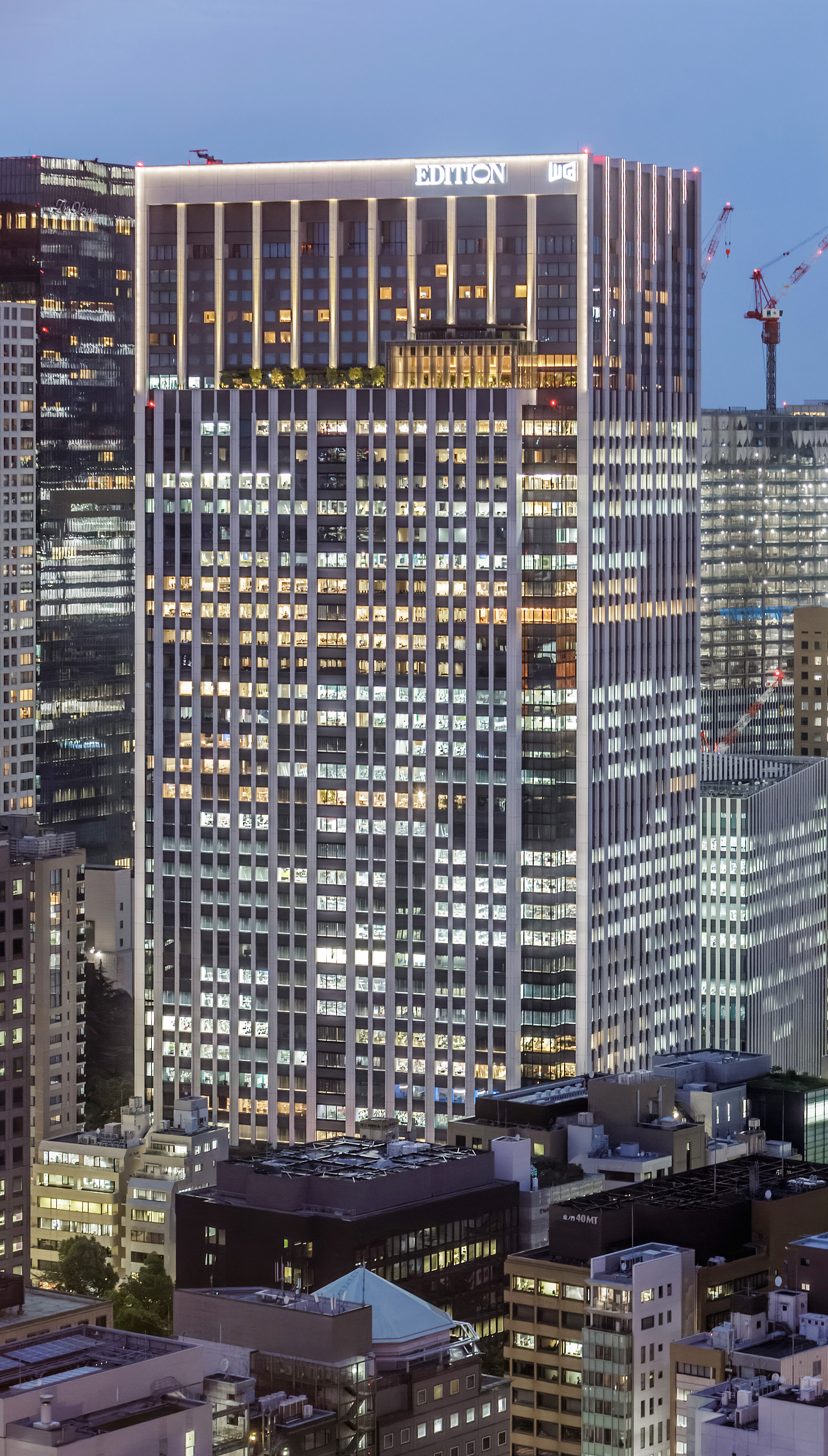 Kamiyacho Trust Tower - View from Tokyo Tower 