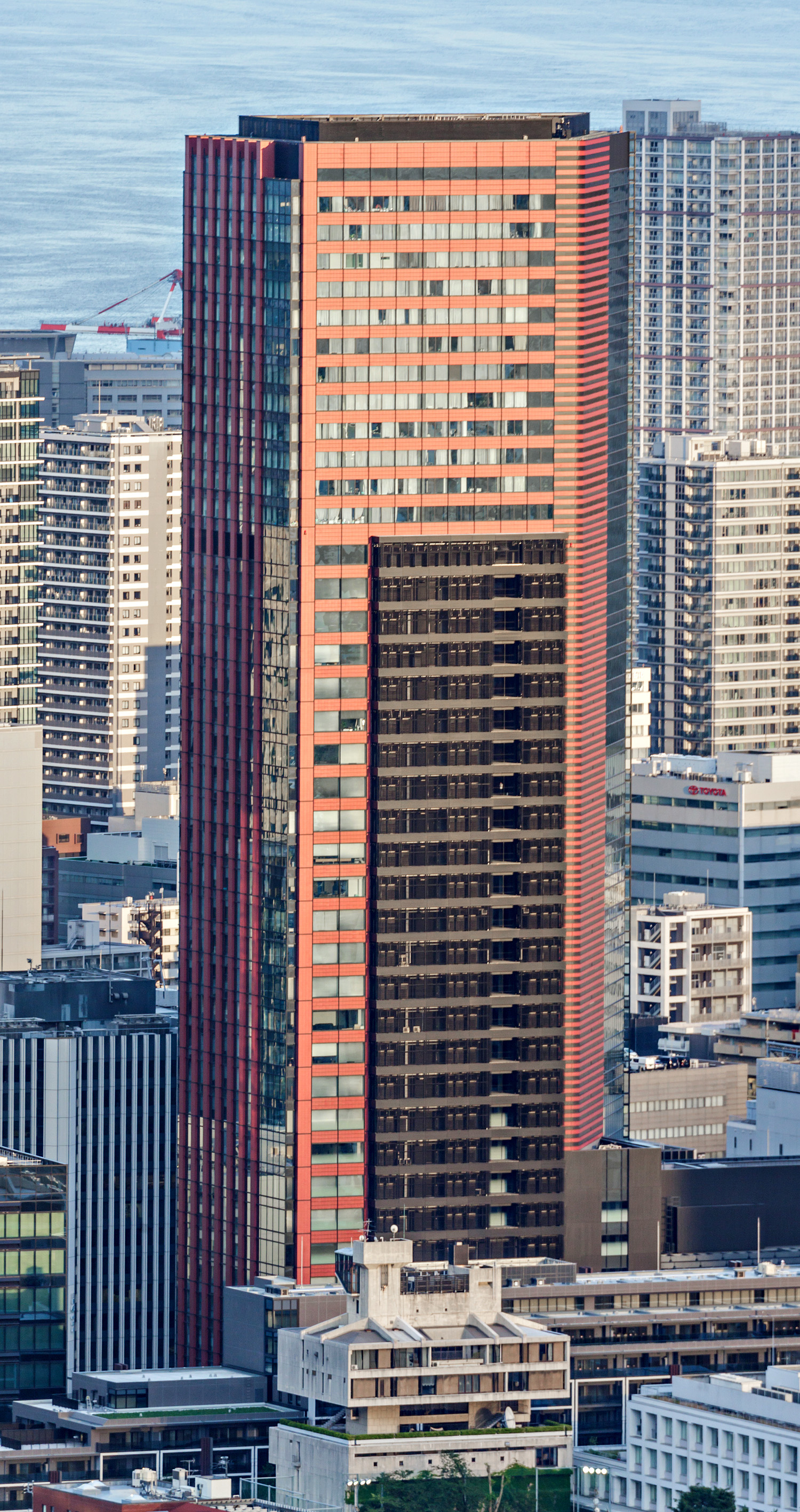Sumitomo Fudosan Mita Twin Building West - View from Tokyo Tower 