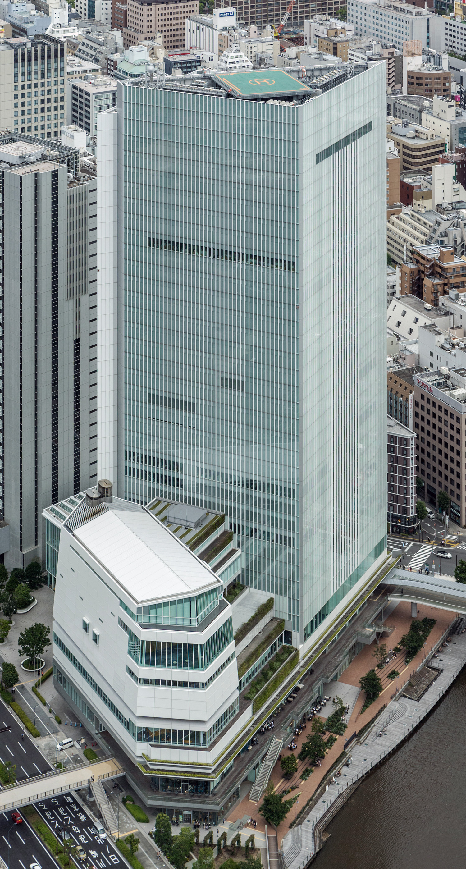 Yokohama City Hall - View from Landmark Tower 