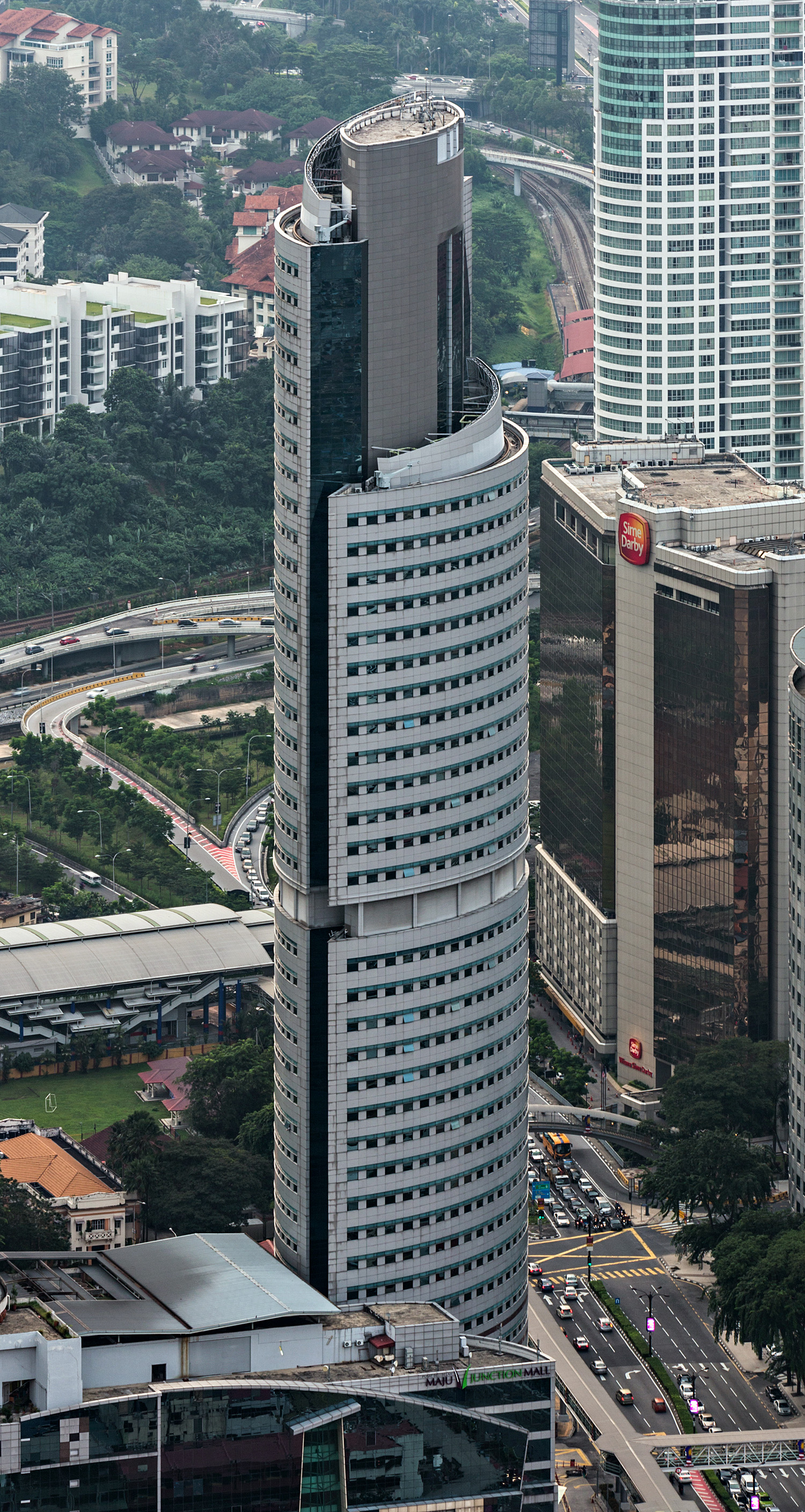 Maju Perdana One - View from KL Tower 