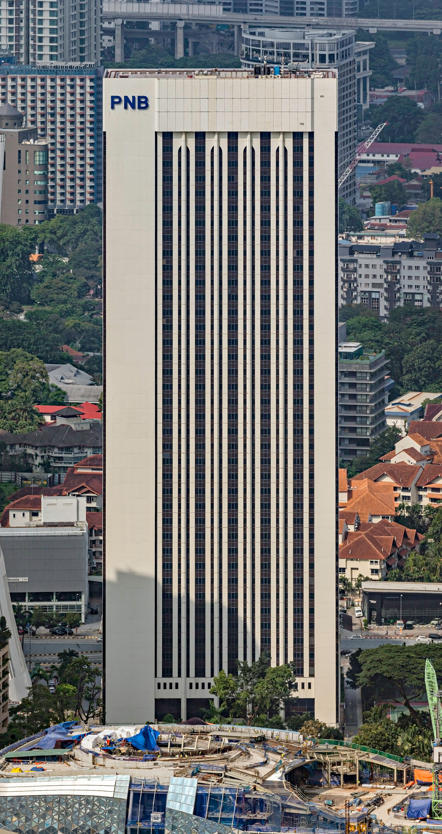 Menara PNB - View from KL Tower 