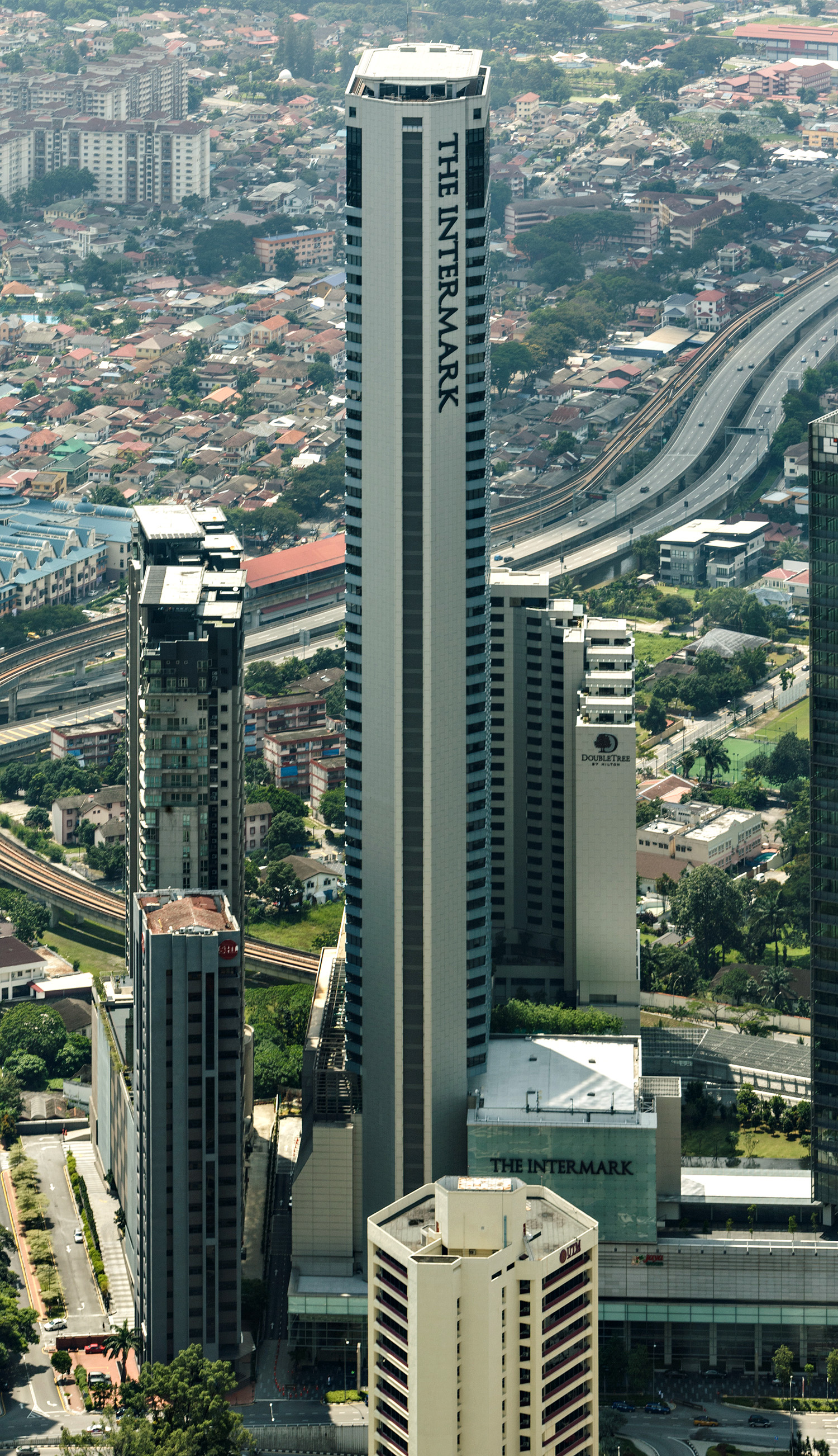 The Intermark - View from Petronas Tower 2 