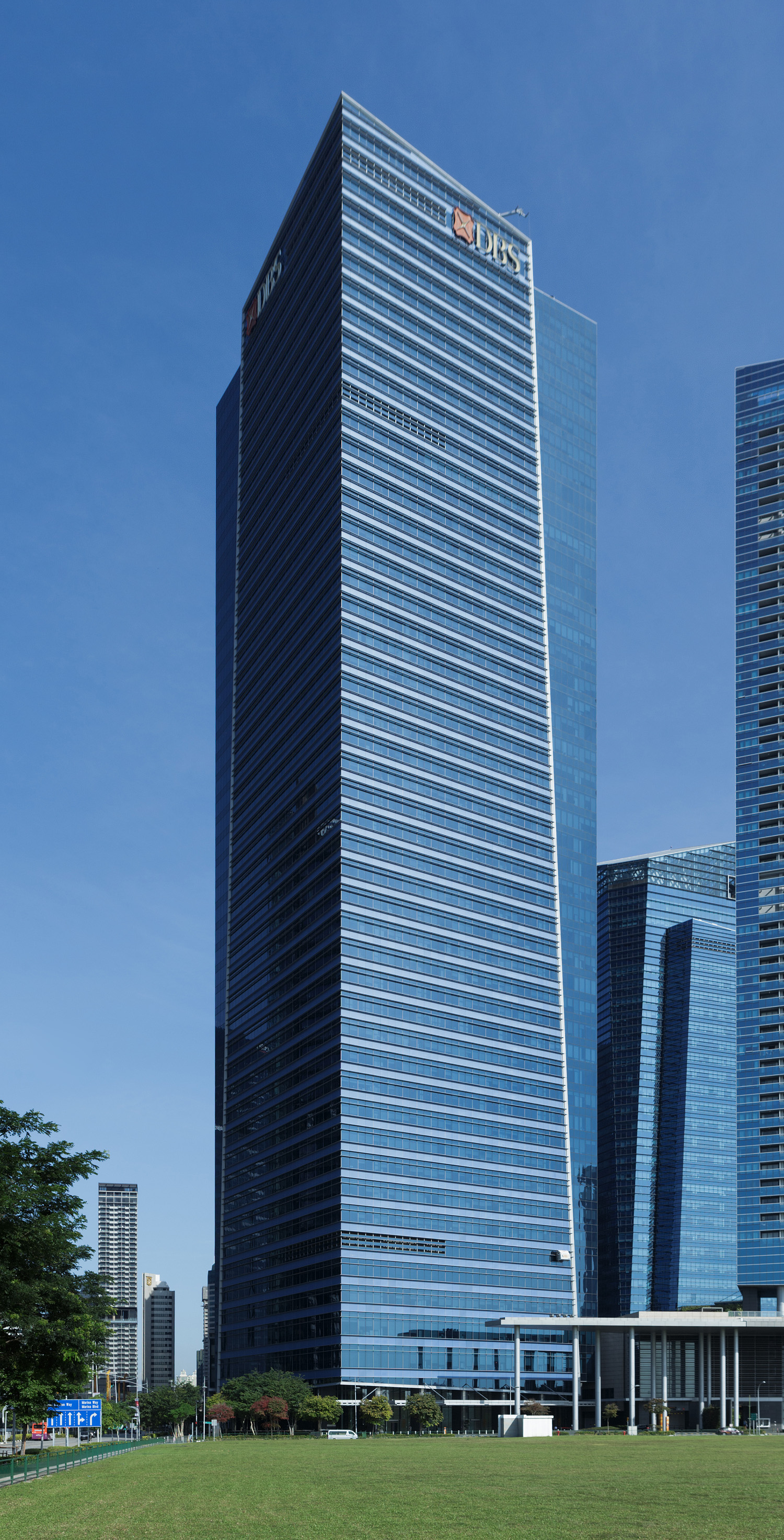 Marina Bay Financial Centre Office Tower III - View from the southeast 