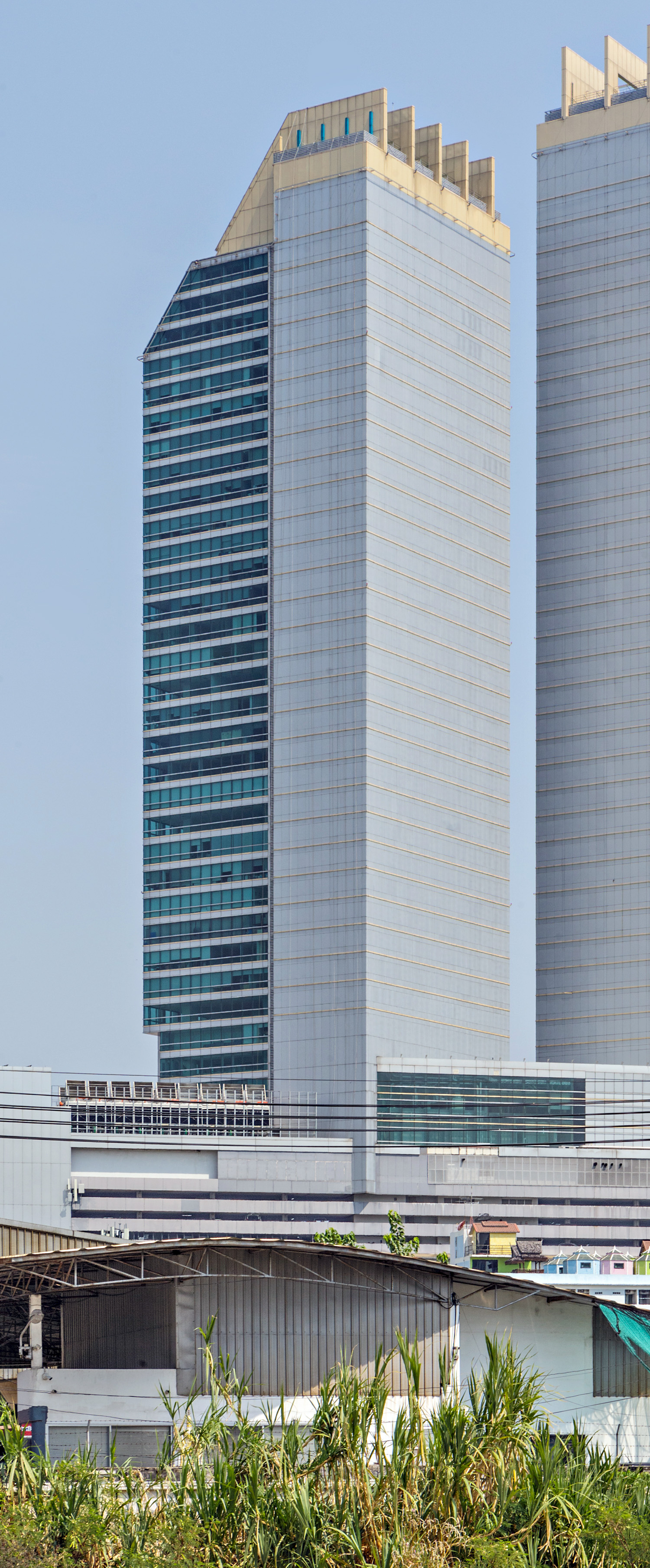 Cyber World Tower 2 - View from the east 