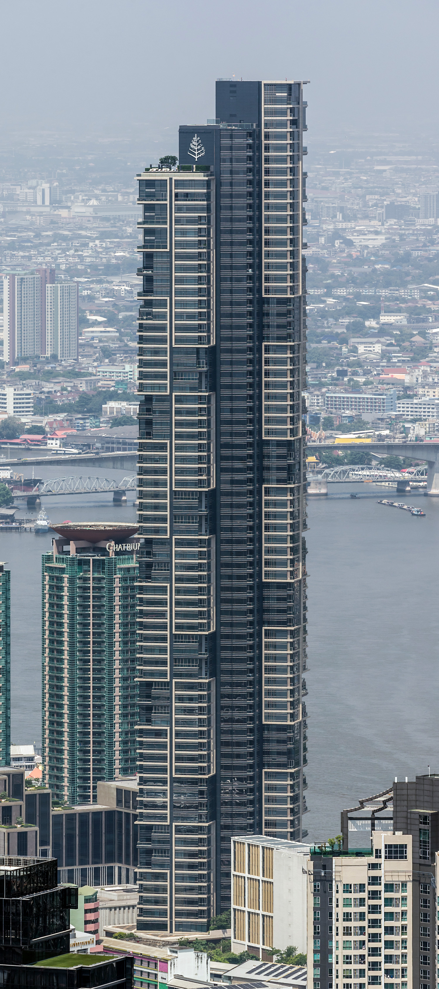 Four Seasons Private Residences - View from King Power Mahanakhon 