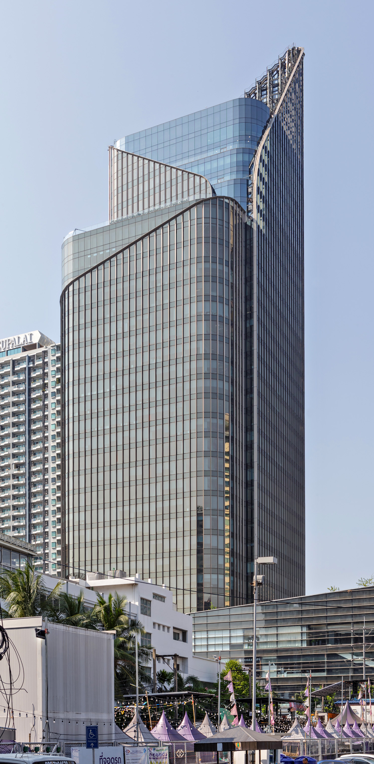 Singha Complex Tower 1 - View from the north 
