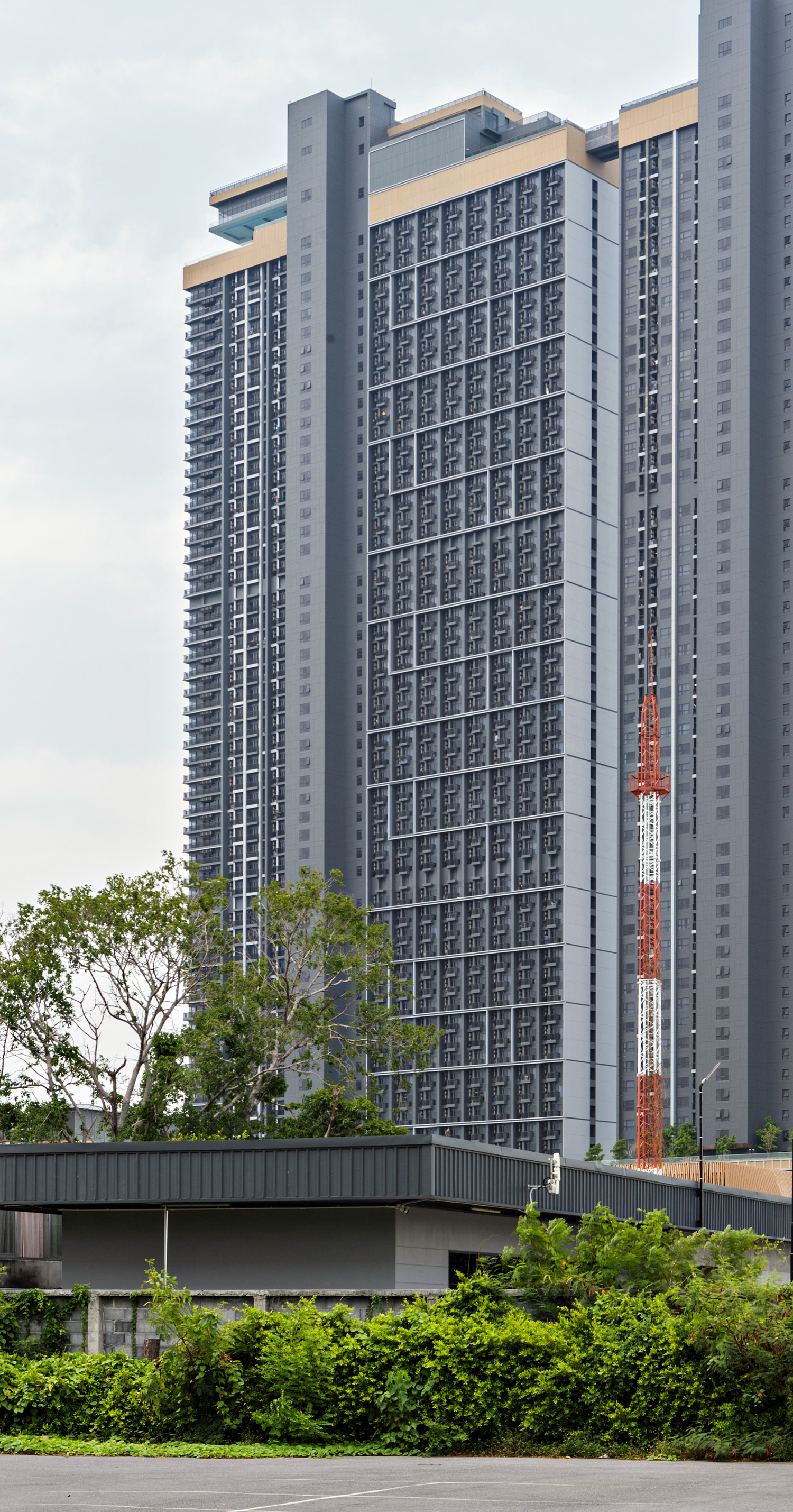 The Politan Aqua West Tower - View from Versaille Palace car park 