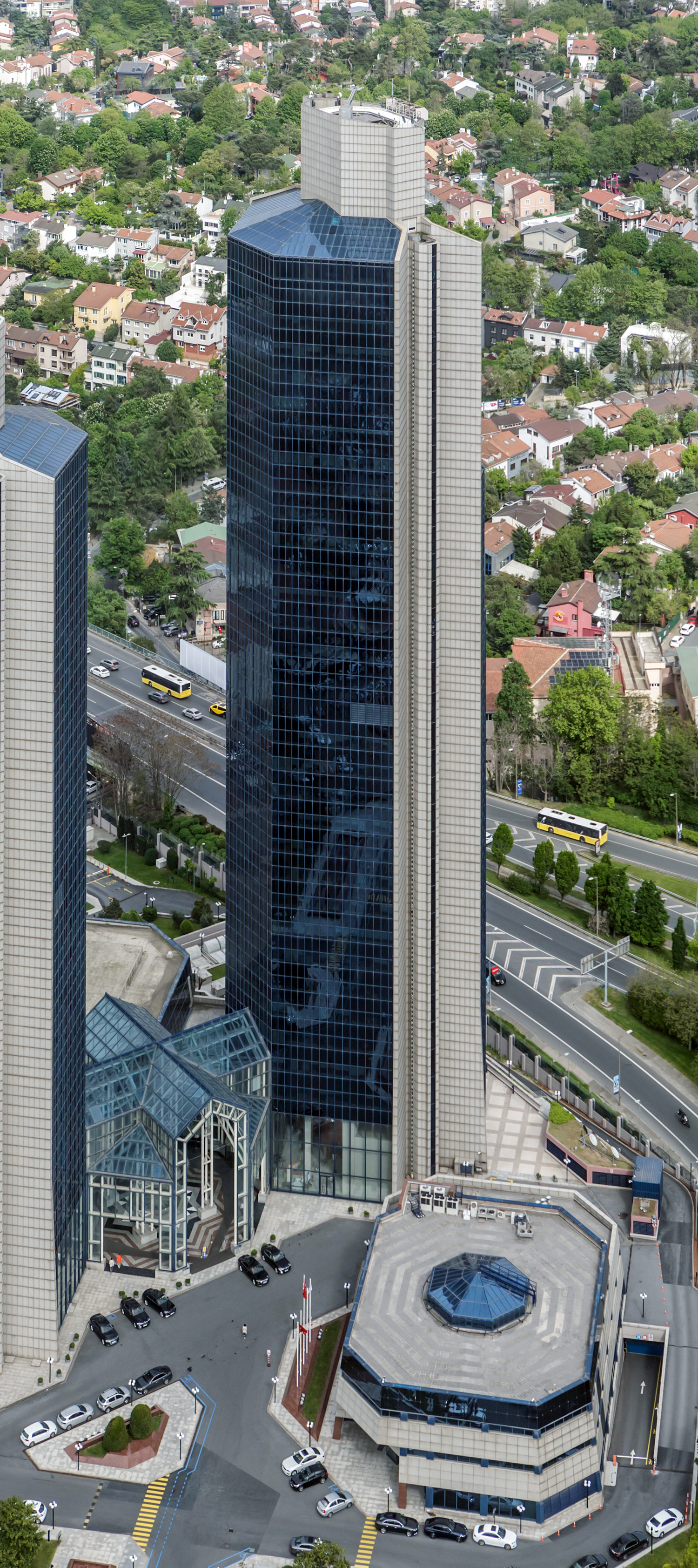 Akbank Tower - View from Sapphire Tower 