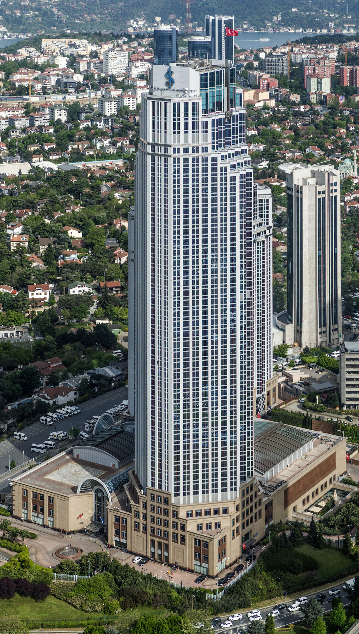 IS Bankasi Tower I - View from Sapphire Tower 