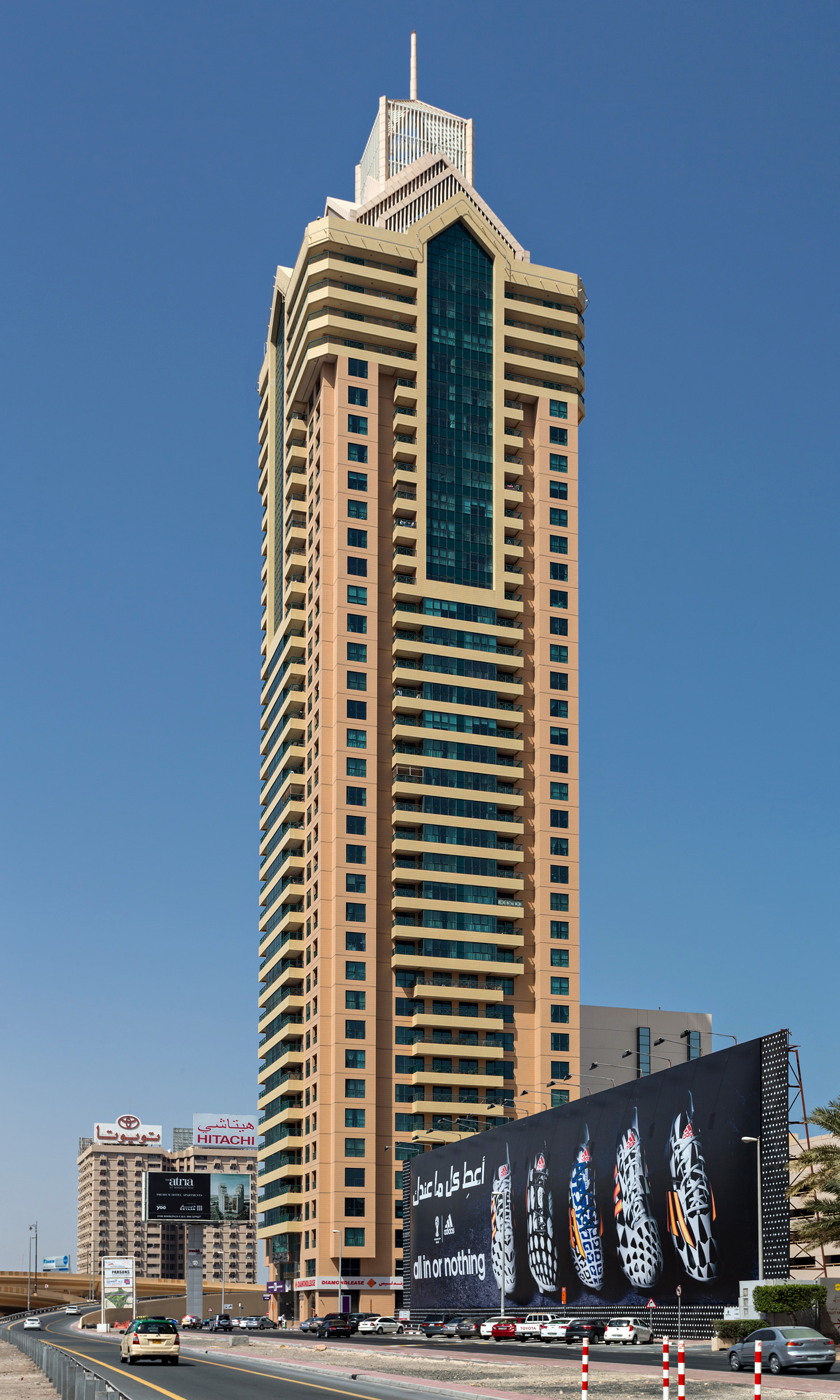 Al Kharbash Tower - View from the northeast 