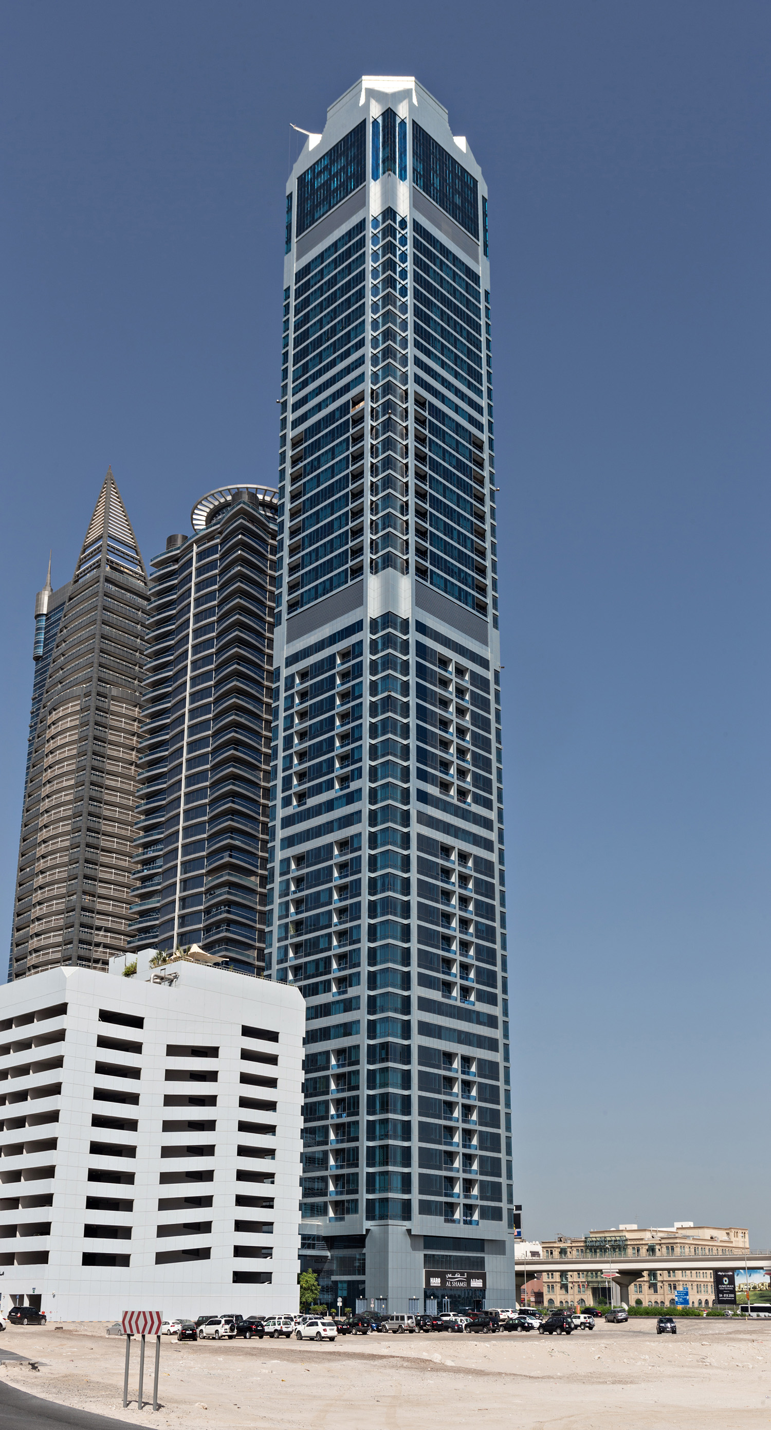 Al Tayer Tower - View from the east 