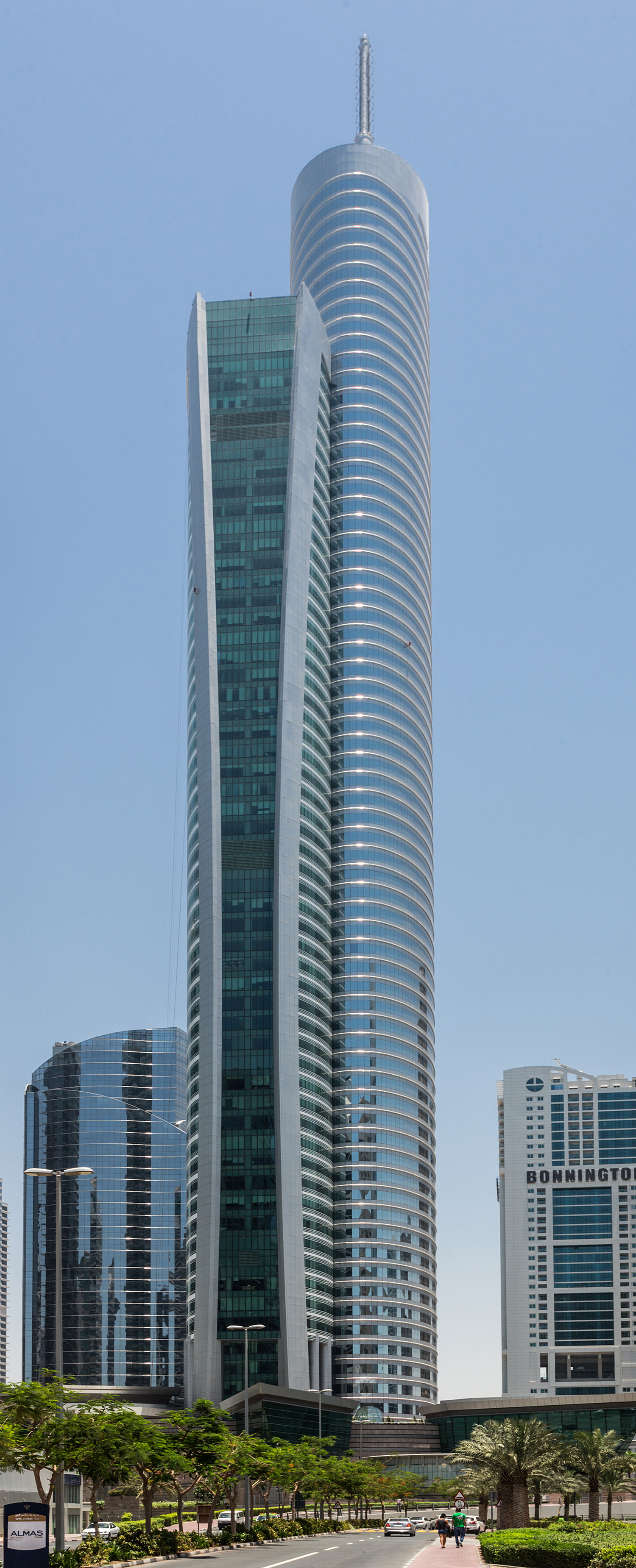 Almas Tower - View from the northwest 