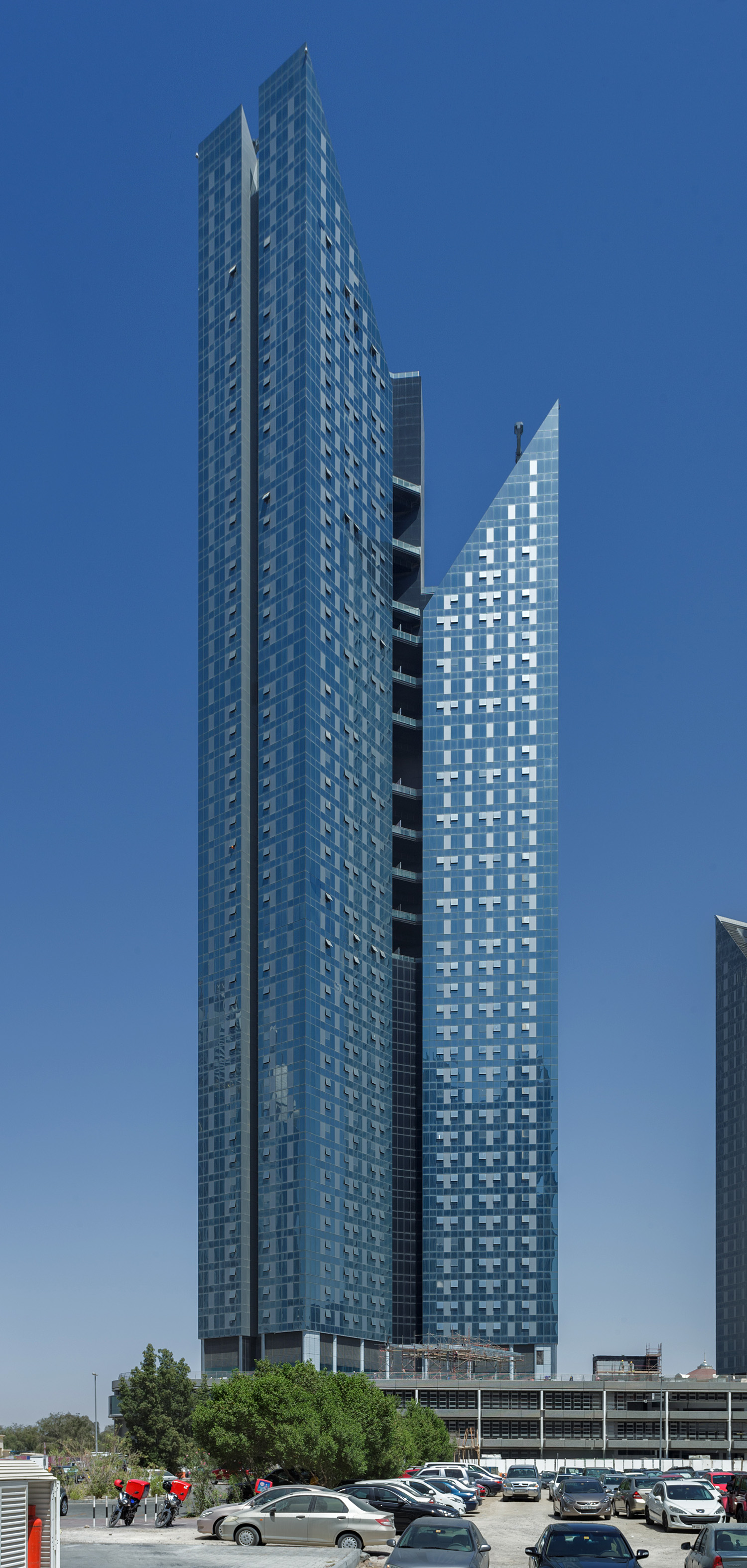Arady Residential Tower - View from the west 
