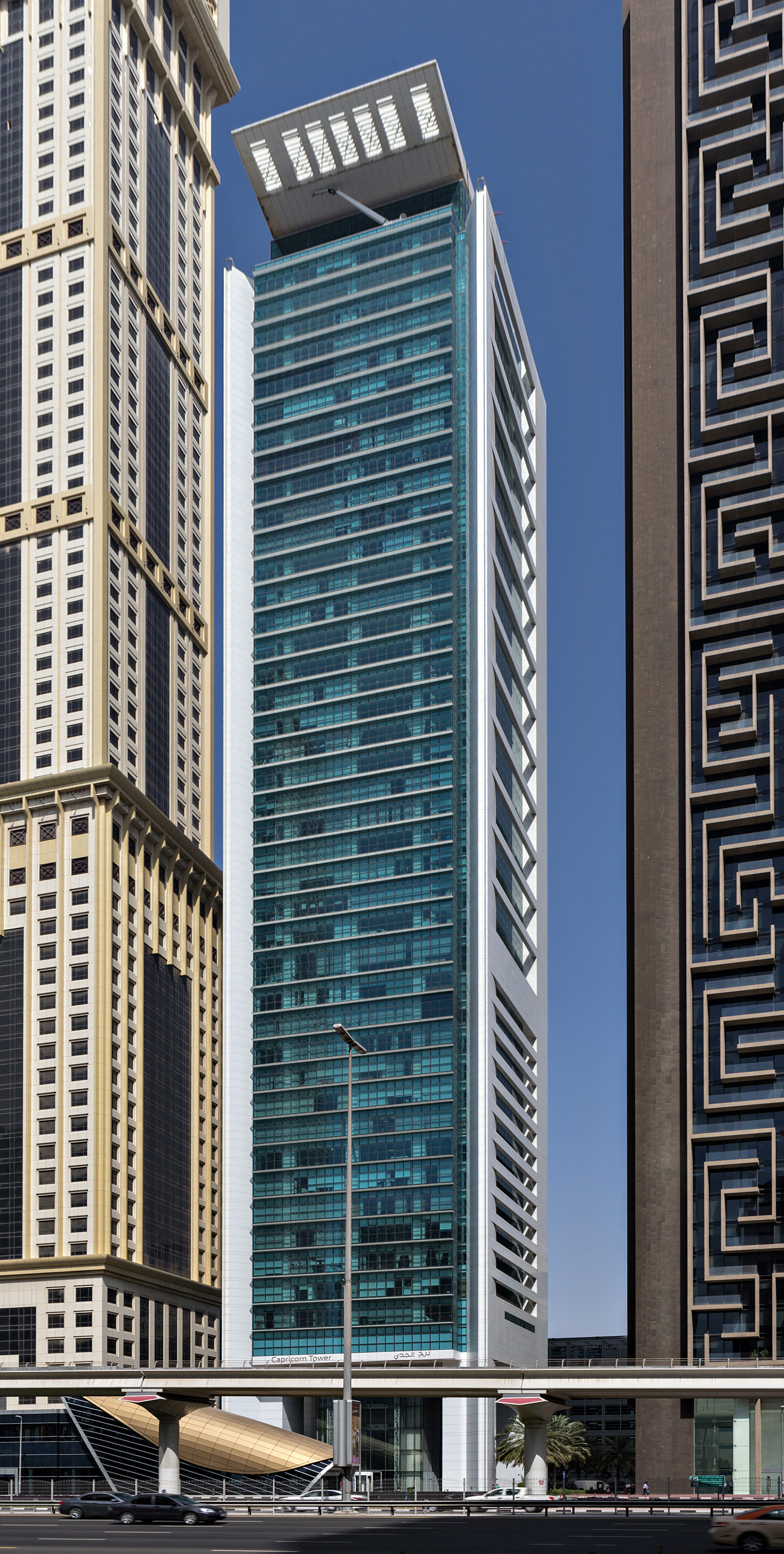 Capricorn Tower - View across Sheikh Zayed Road 