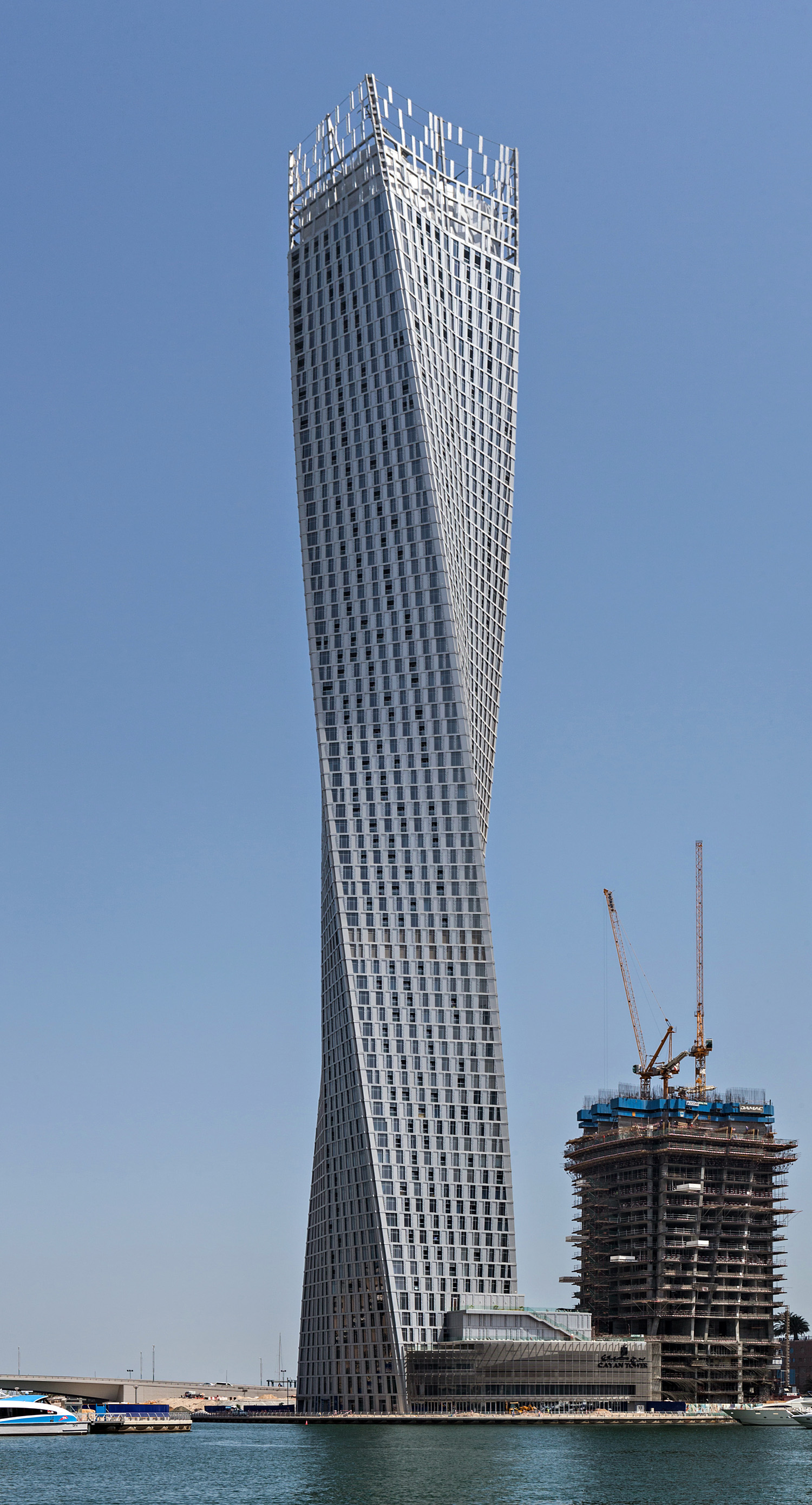 Cayan Tower - Full height view 