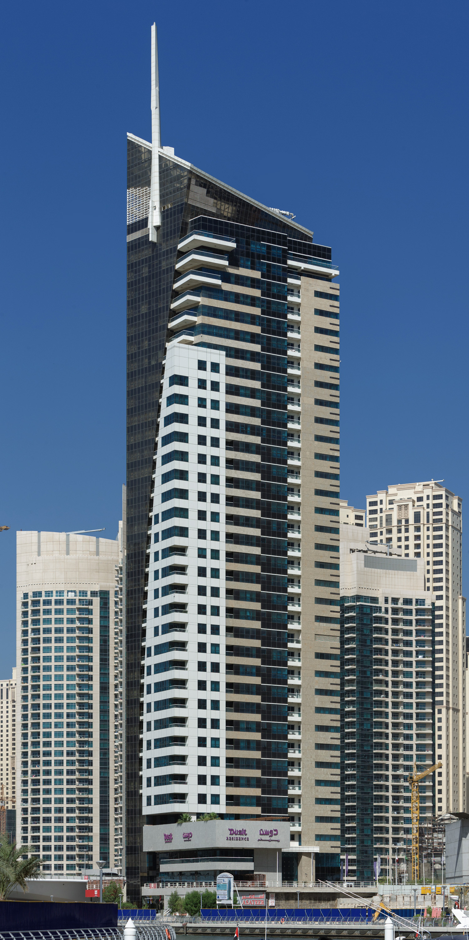 Dusit Residence - View from the east 