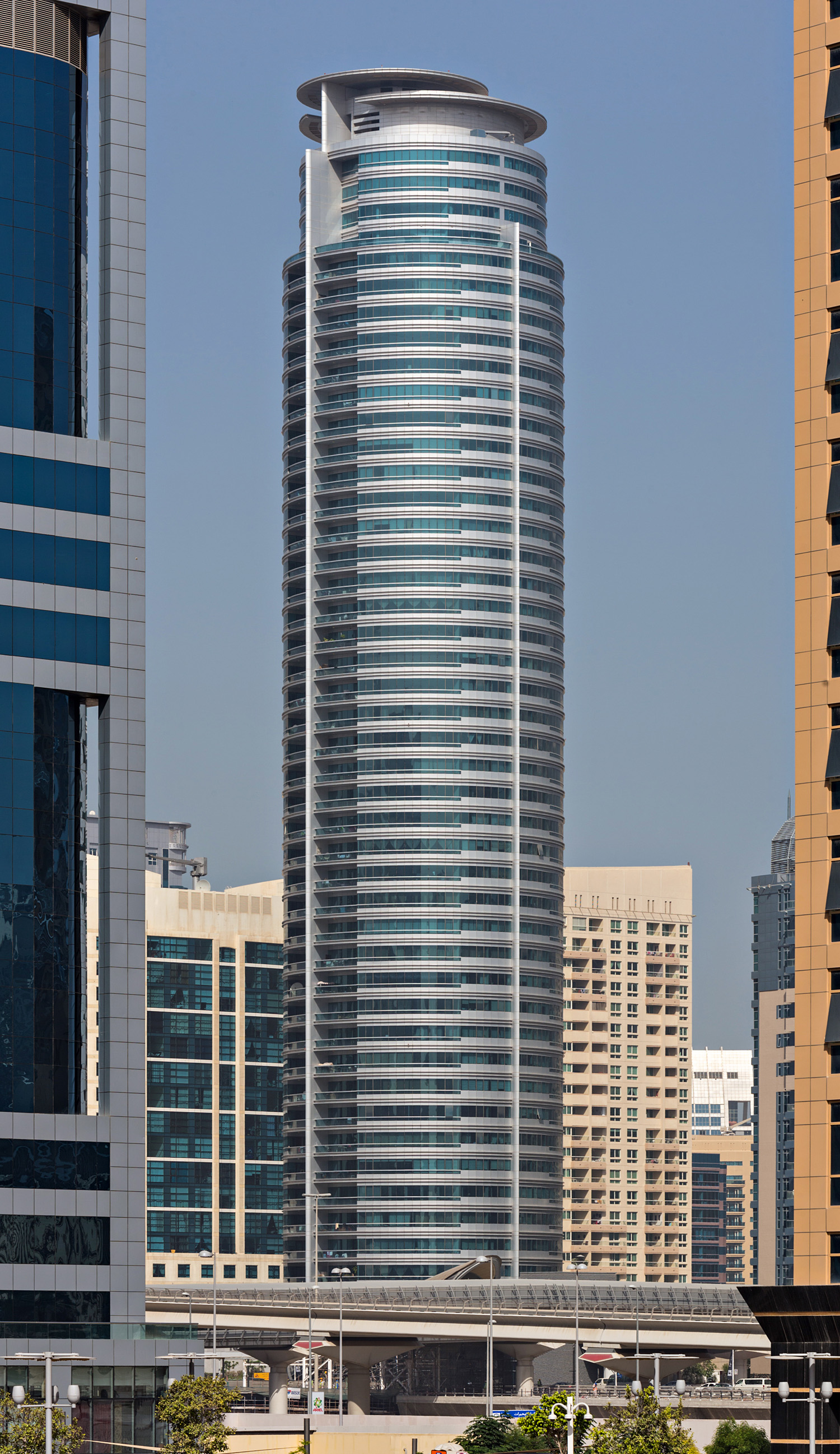 Horizon Tower - View from the Jumeirah Lake Towers 
