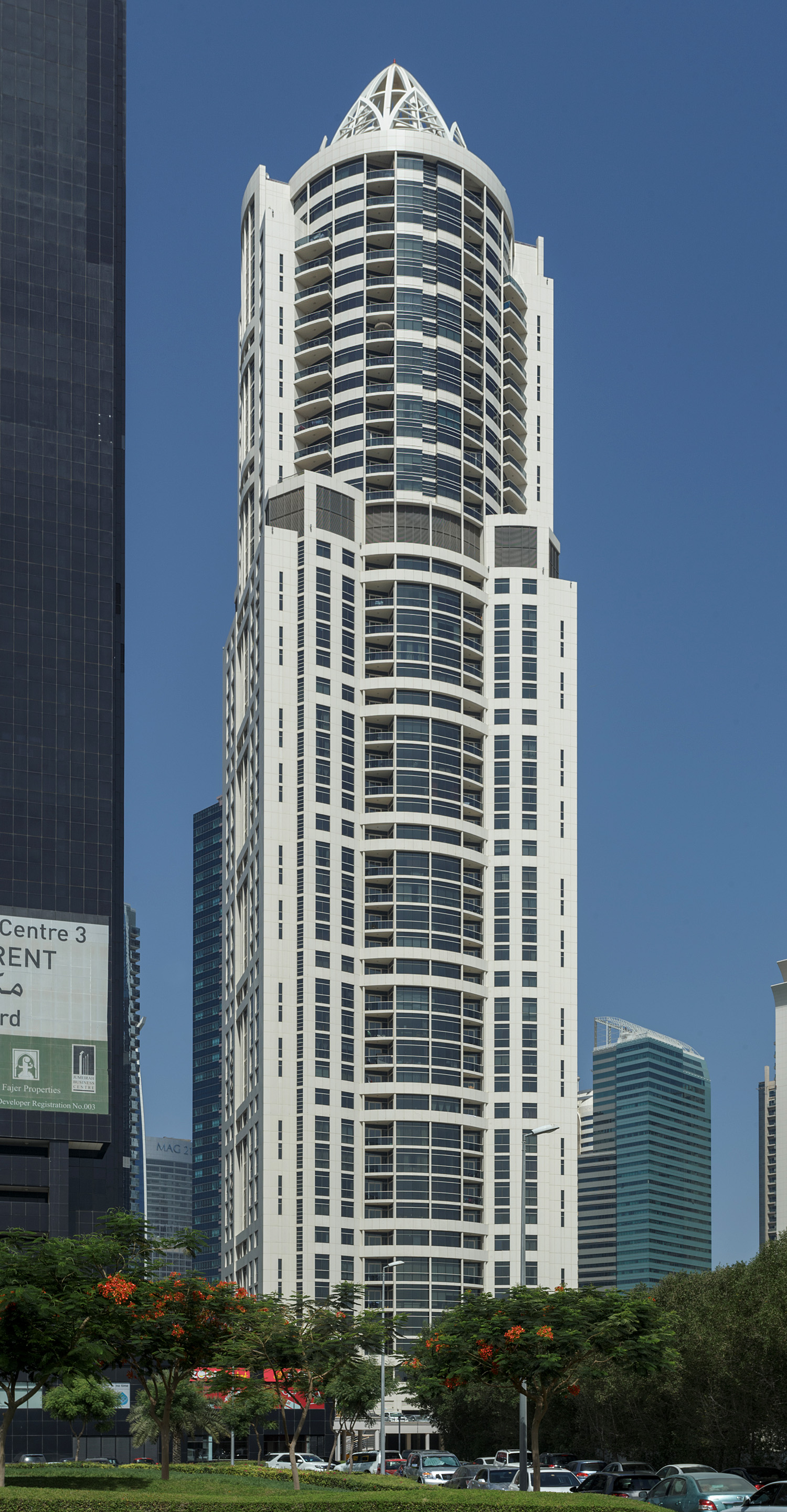 Lakeshore Tower 1 - View from the east 