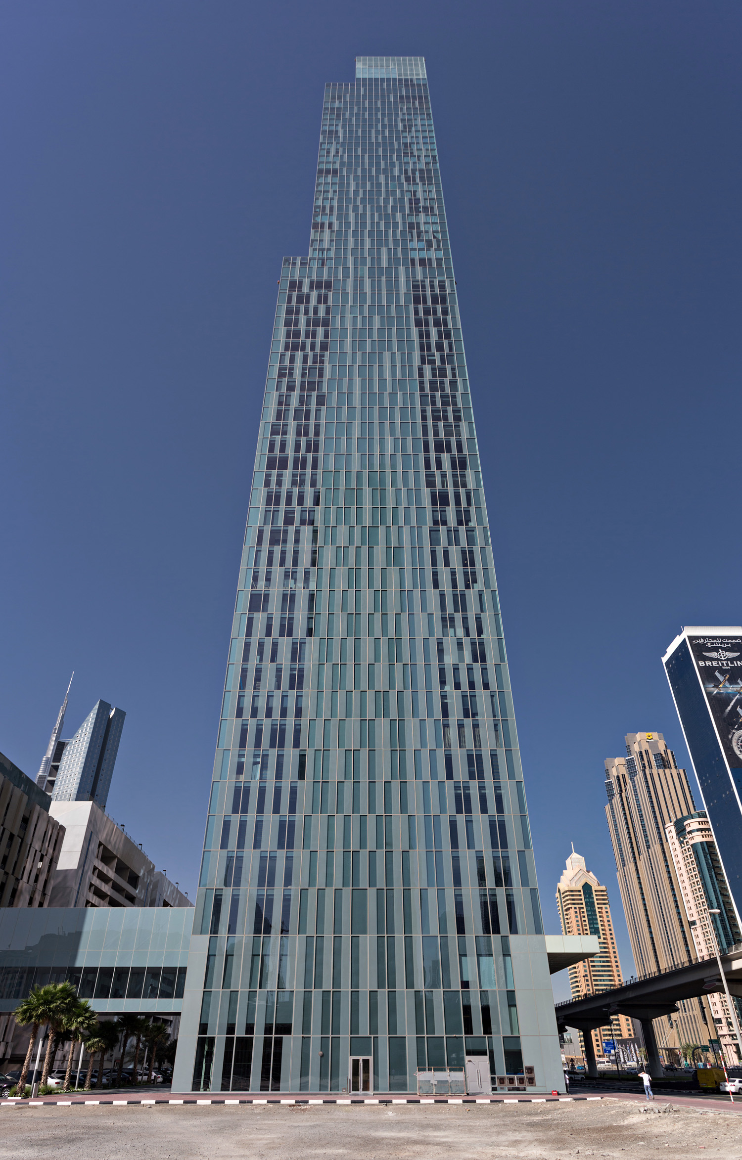 Rolex Tower - View from the northeast 