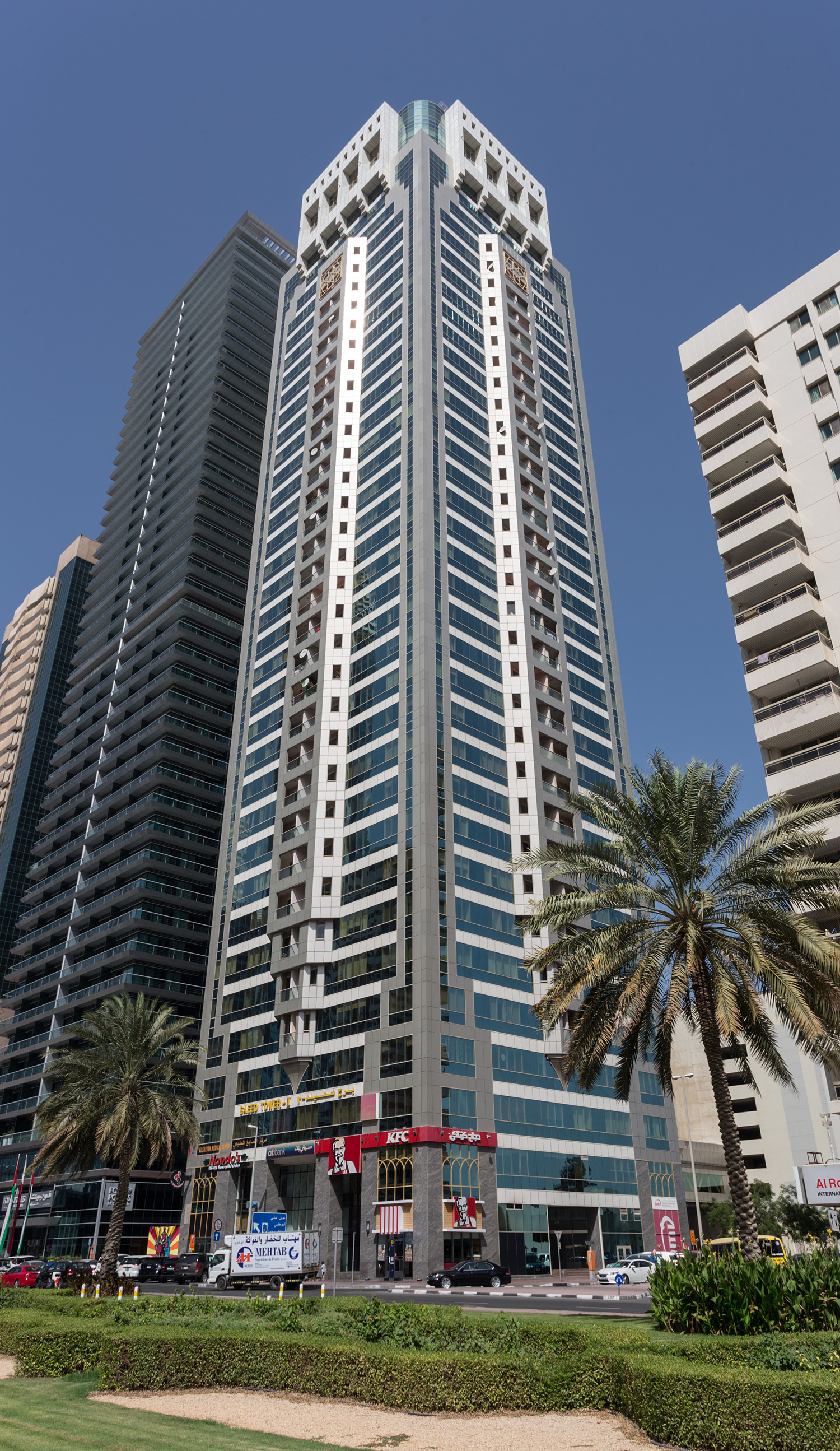 Saeed Tower II - View from the east 