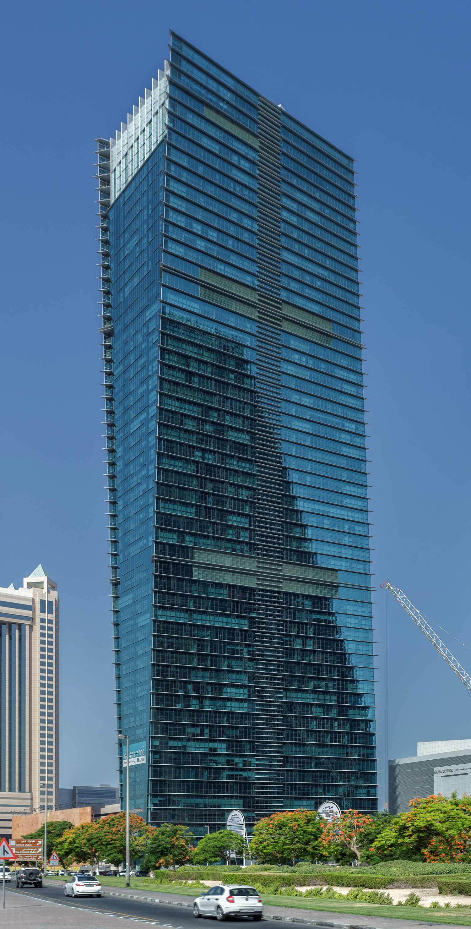 Sama Tower - View from the northwest 