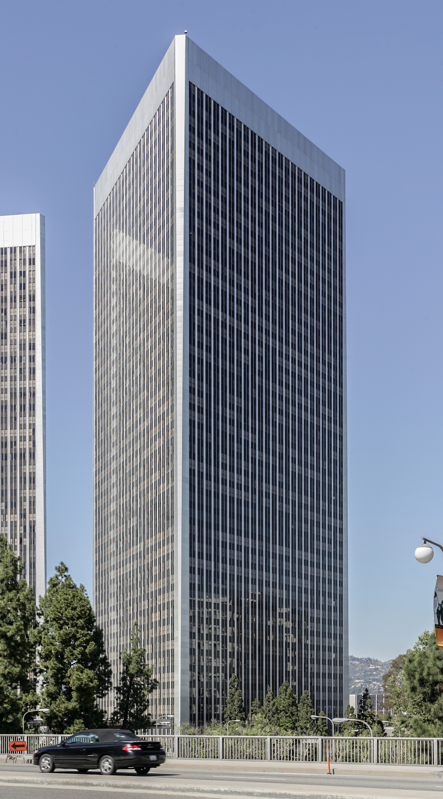 Century Plaza Tower II - View from the south 