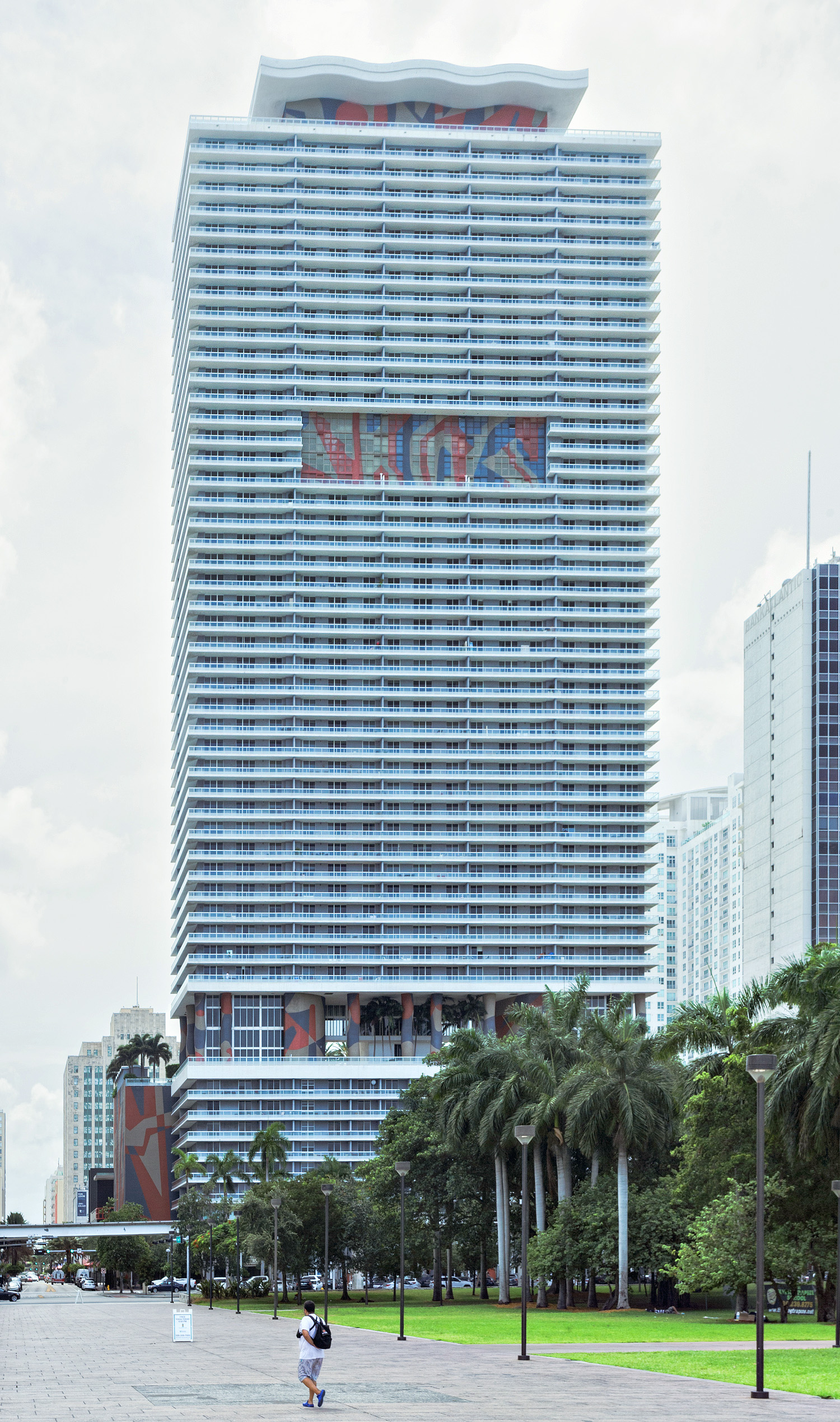 50 Biscayne - View from Bayfront Park 