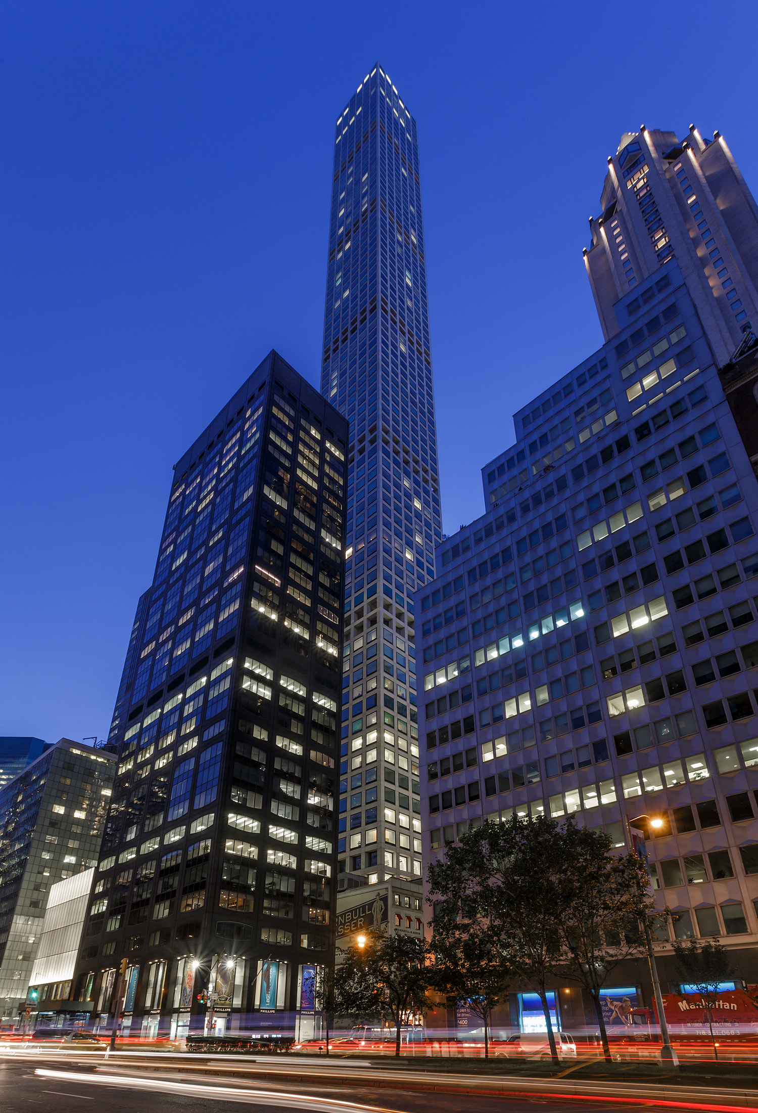 432 Park Avenue - View from the east 