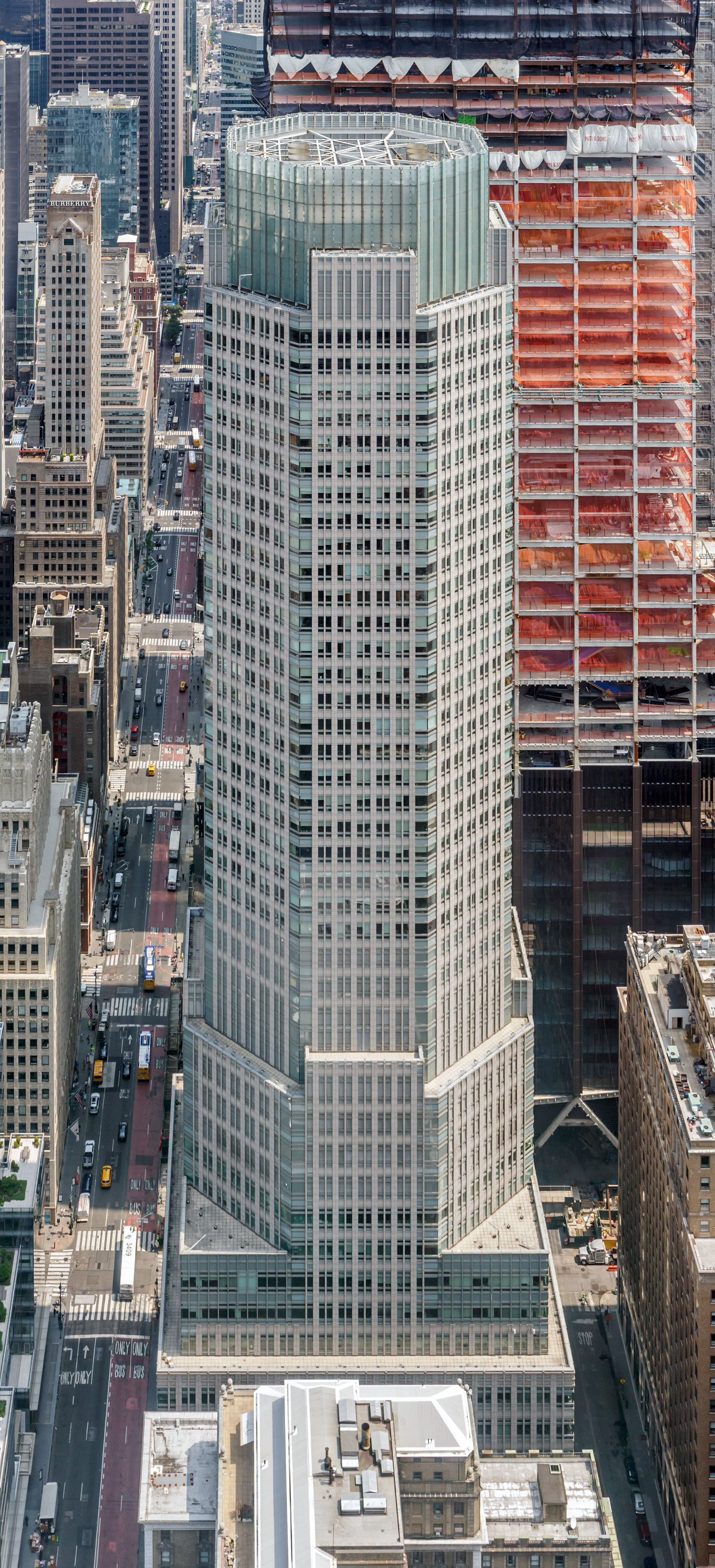 Bear Stearns Building - View from Empire State Building 