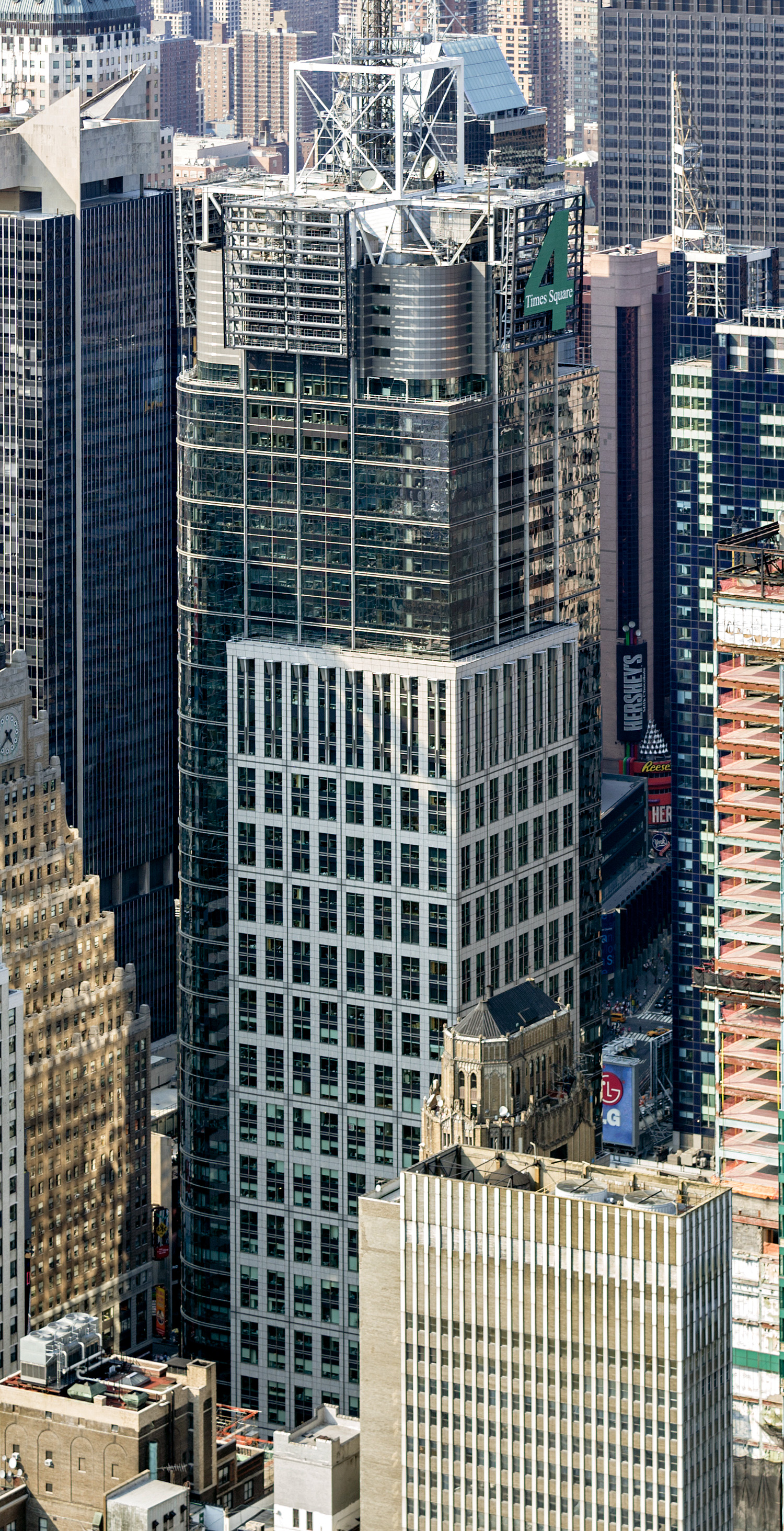 Condé Nast Building - View from Empire State Building 